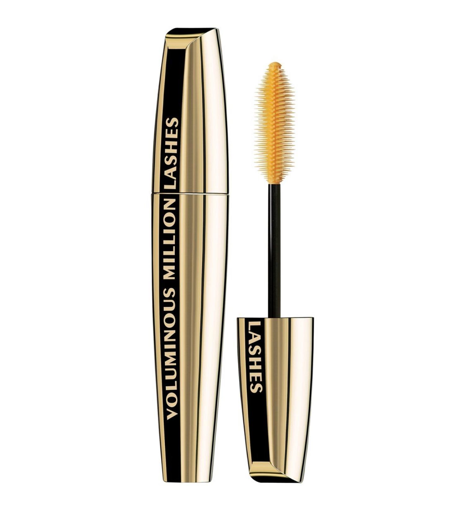 L'Oral Paris Voluminous Million Lashes Mascara, Black Brown - 0.3 fl oz | Lengthening, Volumizing & Smudge-Proof Formula - Buy Online on SooperMarket.com