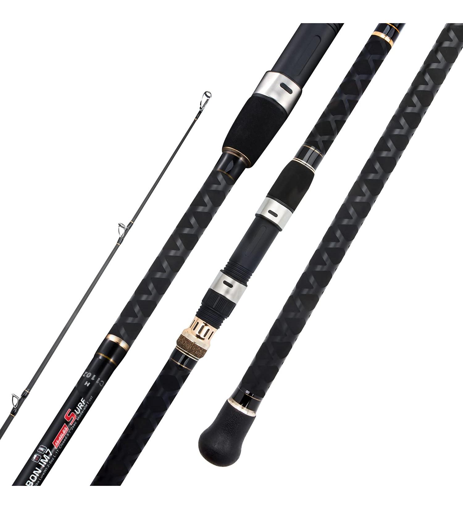 Berrypro Surf Spinning Fishing Rod - High Performance Graphite Rod (9-13.3ft) - 10ft, 2pc - Buy Online on SooperMarket.com