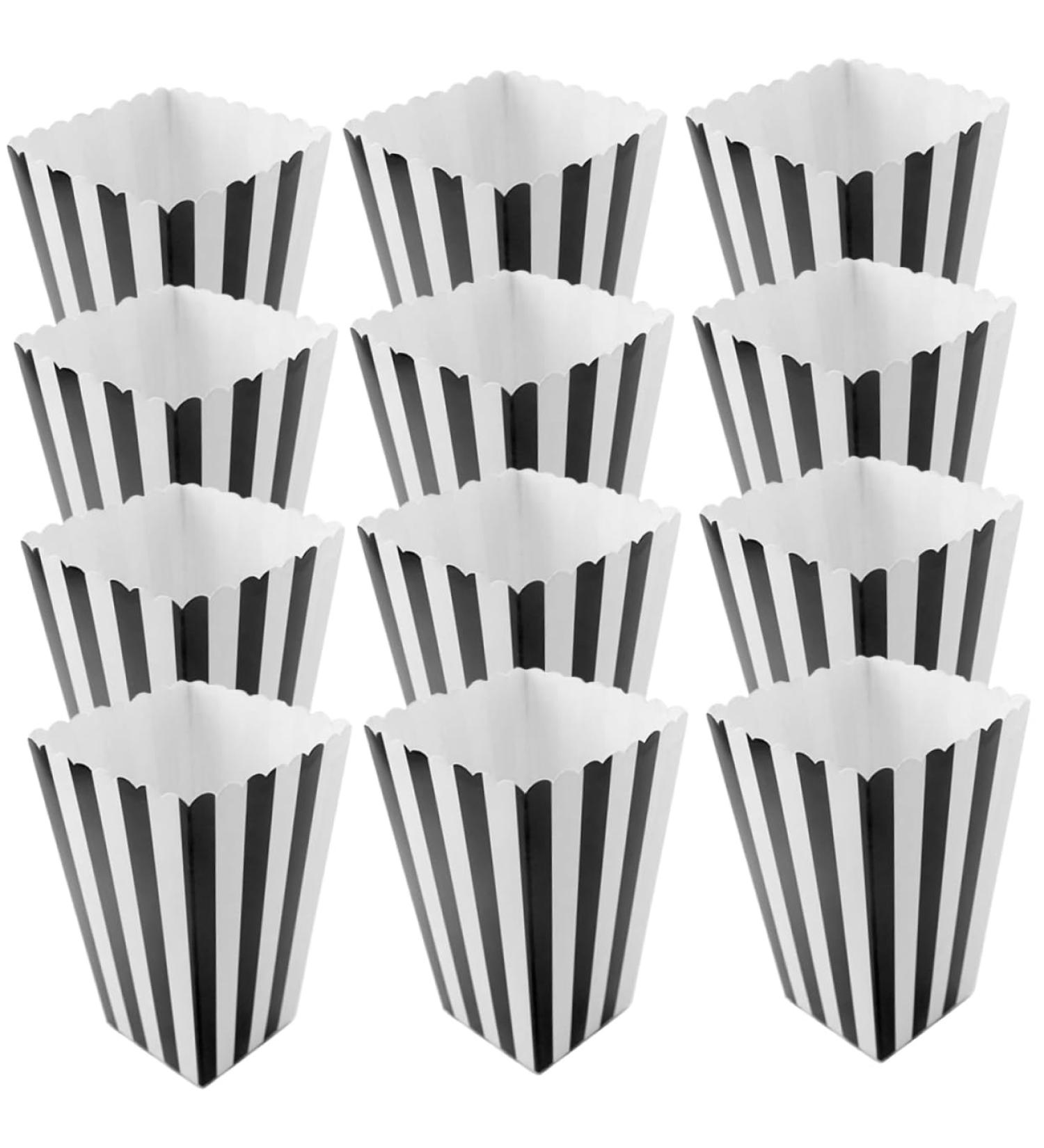 Alipis 36pcs Boxes Popcorn Box Mini Containers Popcorn Bowl Disposable Container for Food Snacks Container Pastel Party Decorations Cookie Containers Baking Paper Candy Child Packing Box - Buy Online on SooperMarket.com