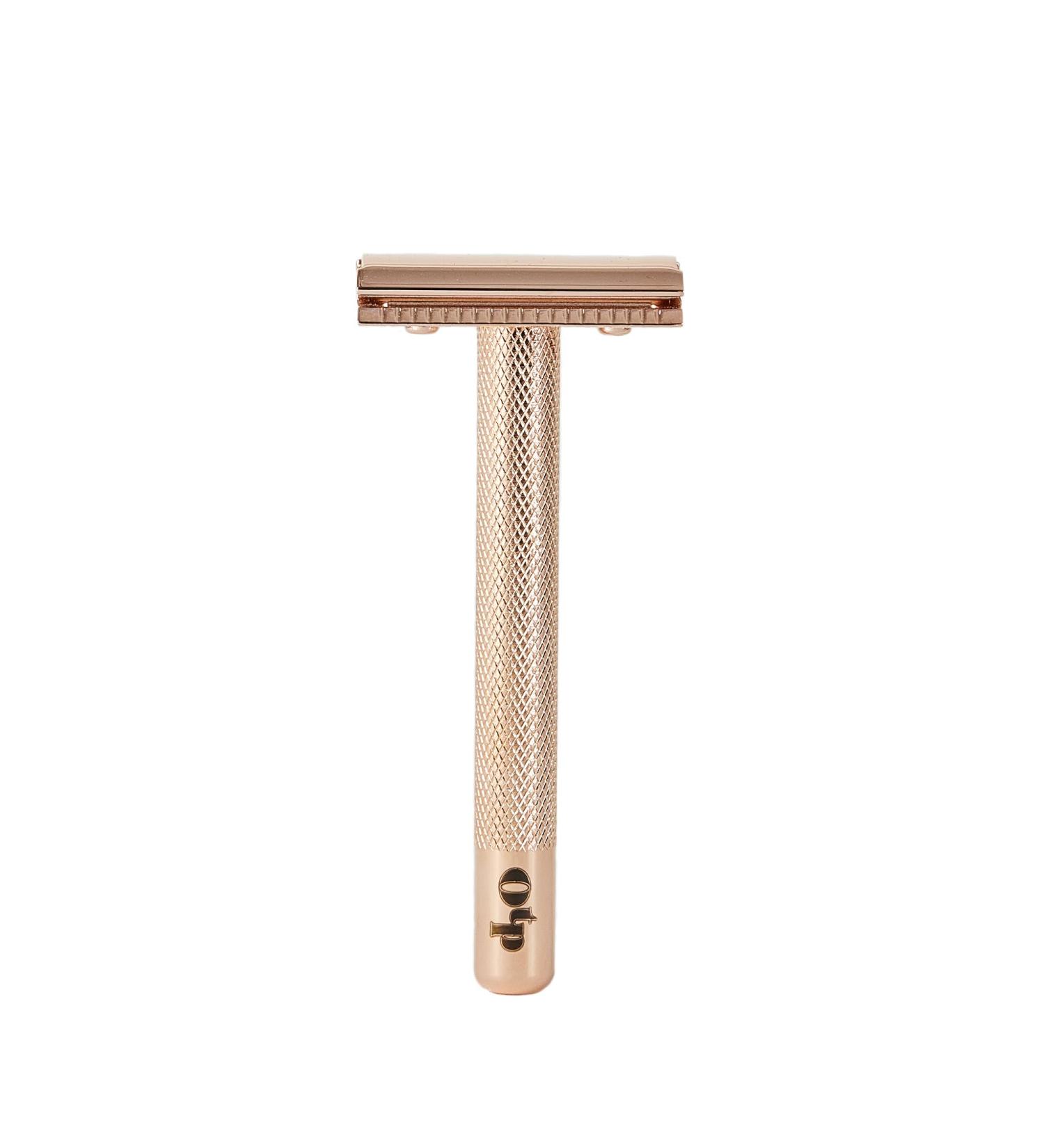 OUI the People Single-Blade Women's Safety Razor for Sensitive Skin - Rose Gold | Best International Shipping - Buy Online on SooperMarket.com