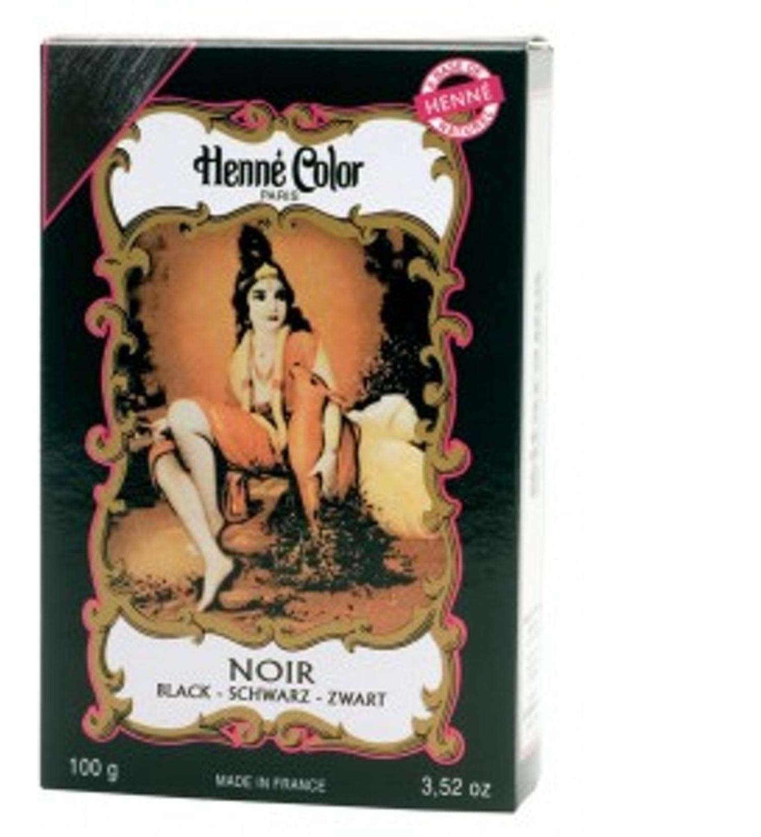 Henn Color Henna Powder Black 100 g Black 100 g (1 pack)
