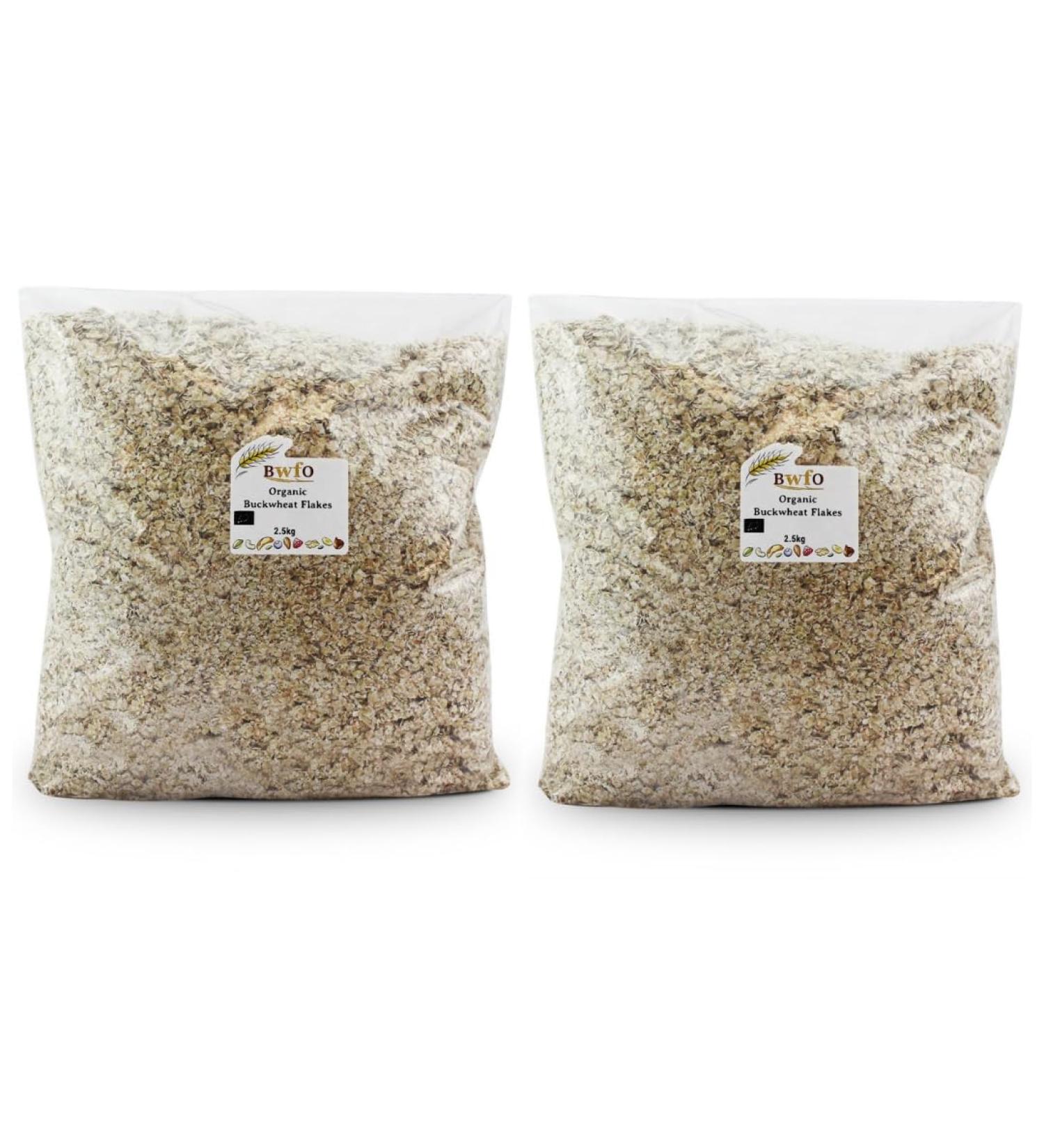 Organic Buckwheat Flakes 5kg (BWFO)