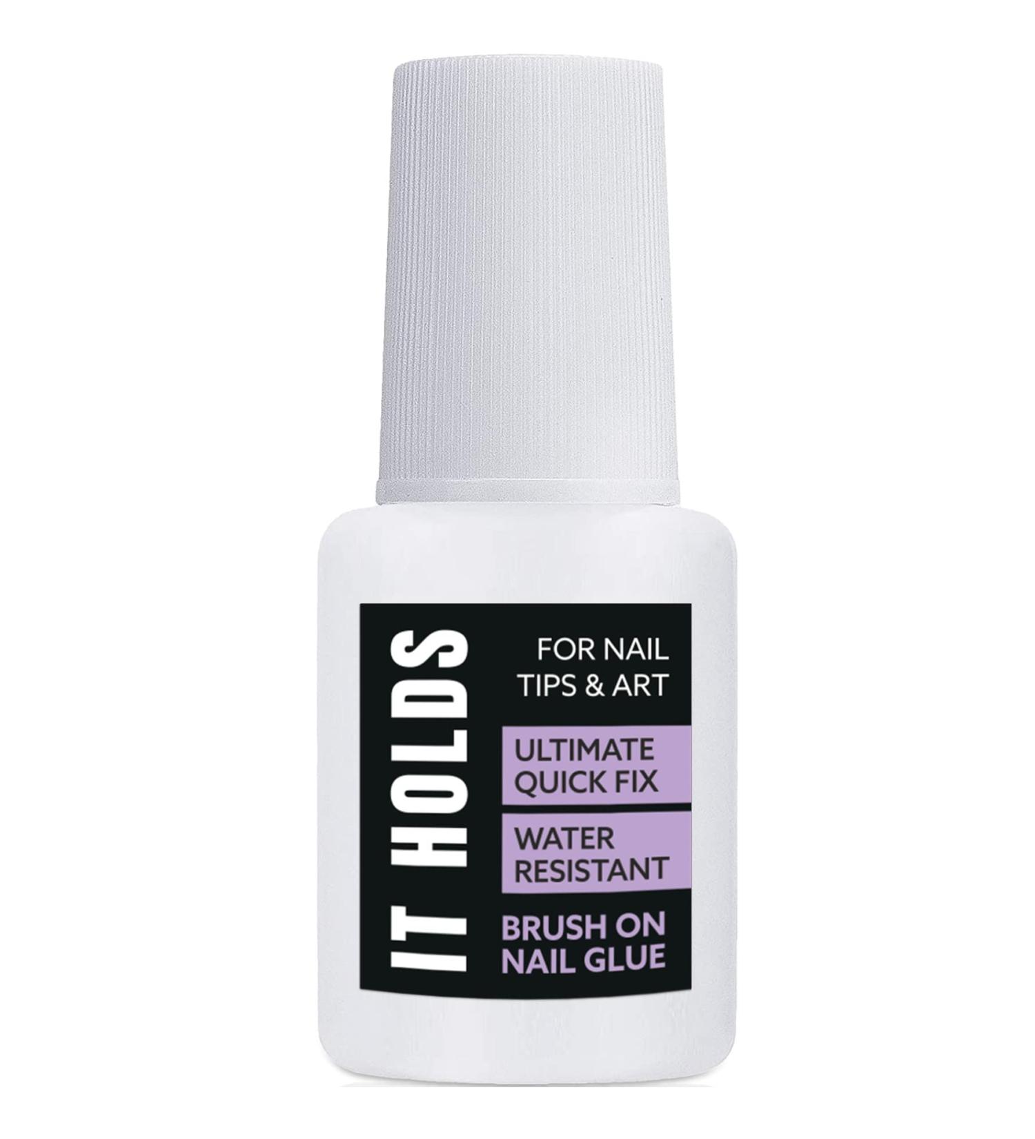 Extra Strong Brush On Nail Glue for Press On Nails - Waterproof & Long Lasting - Professional Nail Bond 8ml - Buy Online on SooperMarket.com