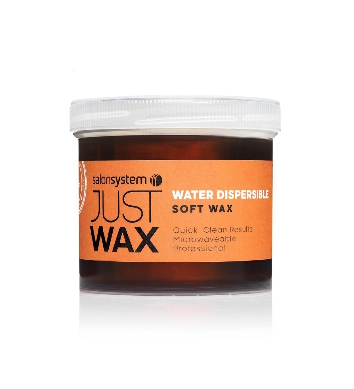 Salon System Just Wax Water Dispersible Easy to Use Trouble Free Wax 450g