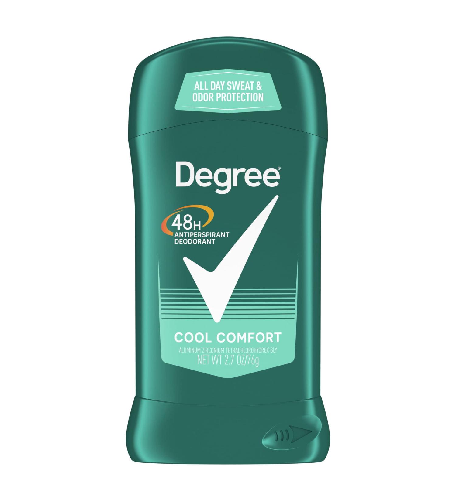 Degree Cool Comfort Antiperspirant Stick 2.7 oz - Pack of 8 - Buy Online on SooperMarket.com