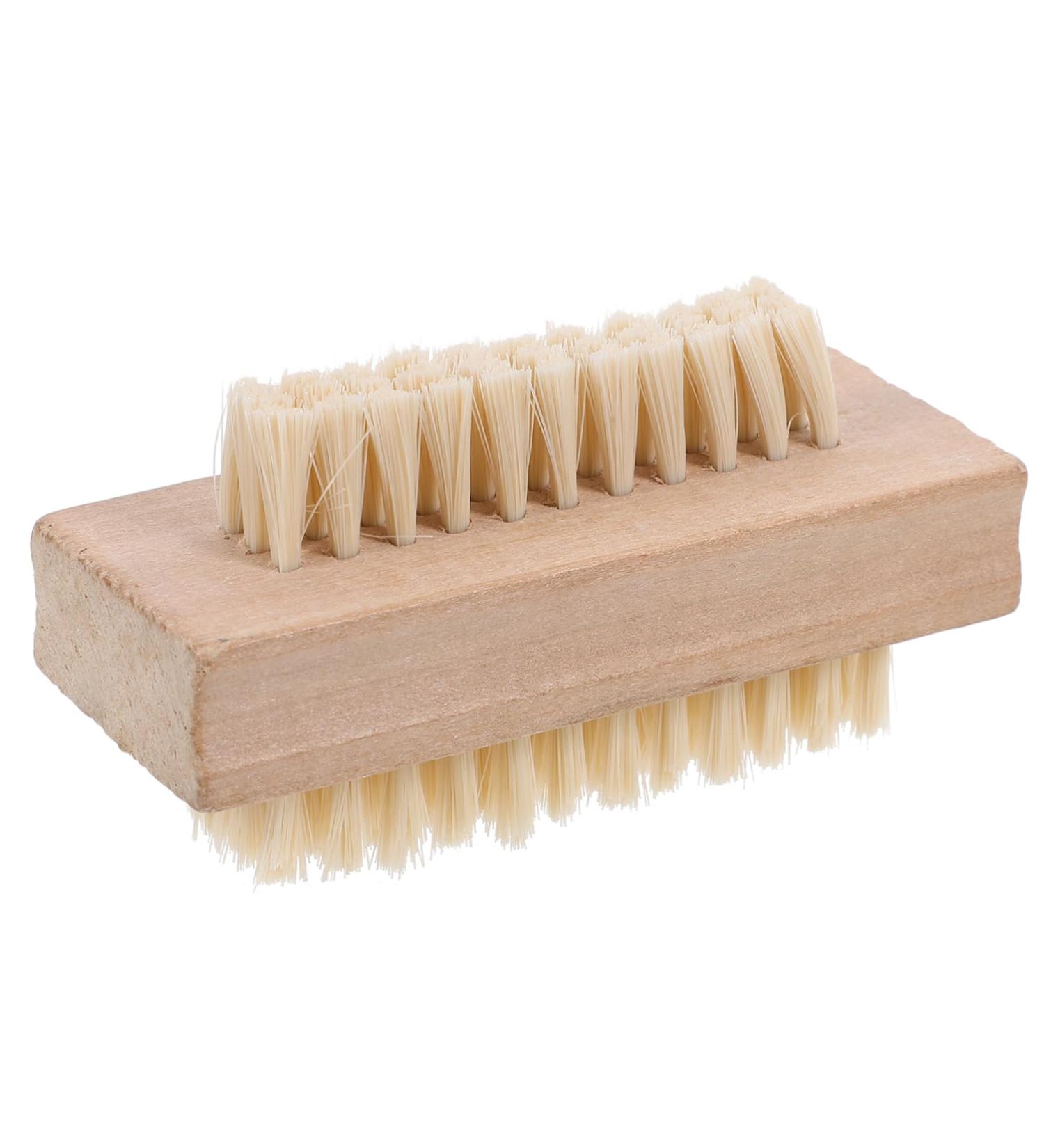 FOYTOKI Hand Scrubbing Brush One Toe Nail Brush Nail Brush Cleaner Hand Foot Brush Hard Nail Brush Hard Bristle Nail Brush Nail Tools Wooden Nail Brush Essential Oil Miss Bamboo Pedicure - Buy Online on SooperMarket.com