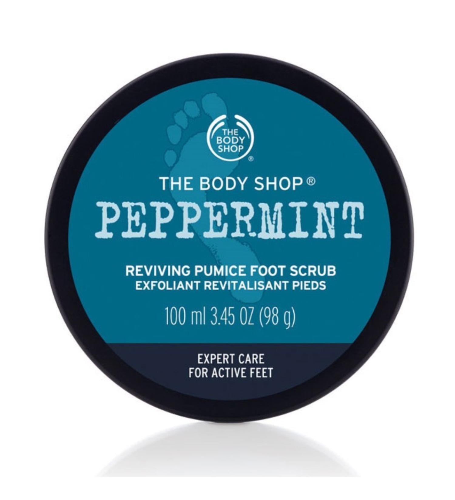 The Body Shop Peppermint reviving Pumice Foot Scrub 100ml