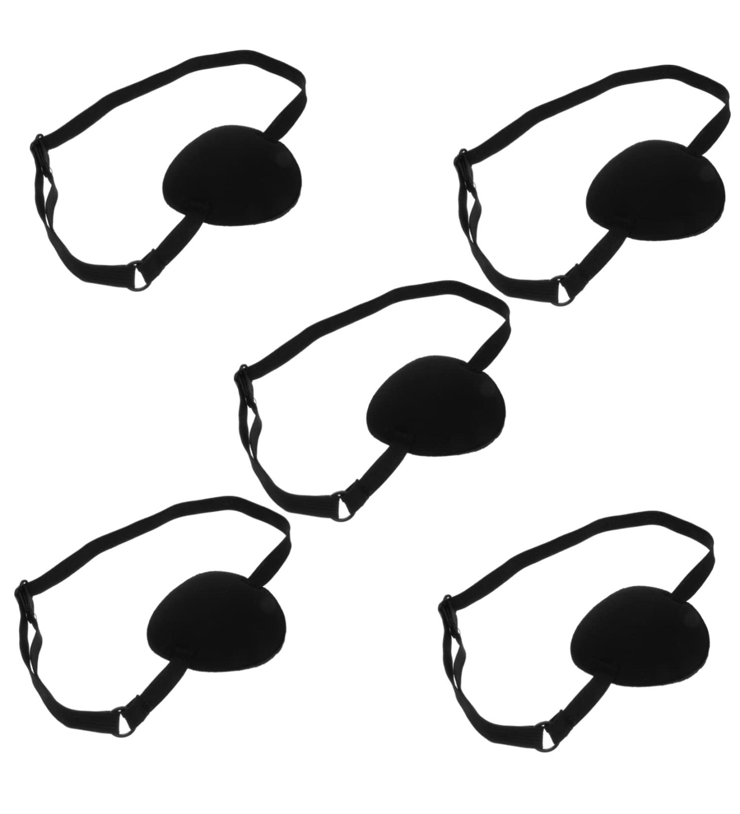 ORFOFE 10pcs Eye Patch Eye Cosplay Patch Adjustable Single Eye Covers Blindfolds for Adults Eye Mask - Buy Online on SooperMarket.com