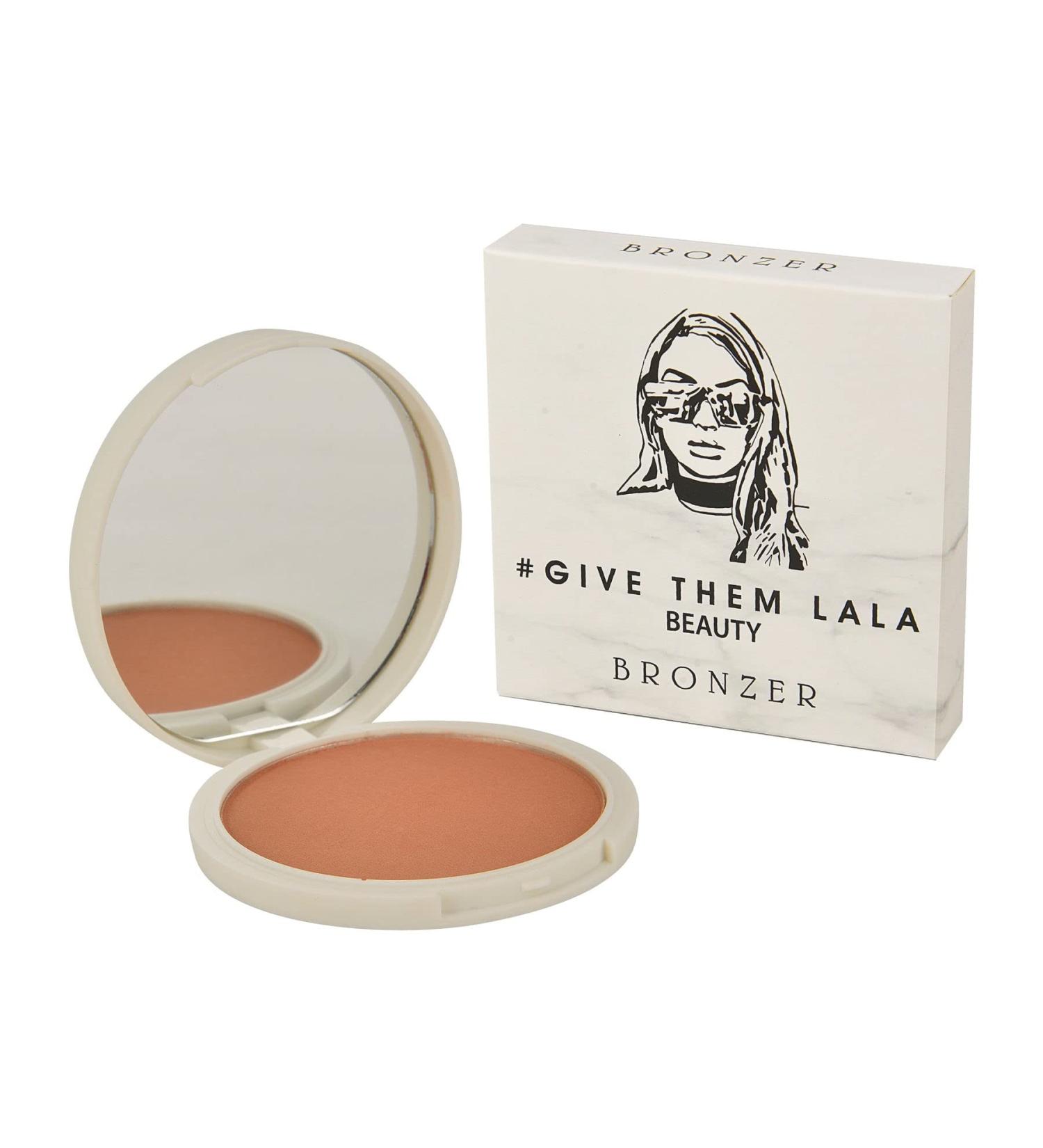 Give Them Lala Beauty Bronzer Powder - IBIZA Tan Matte Bronzer - Cruelty-Free Contour & Blush Bronzer - Buy Online on SooperMarket.com
