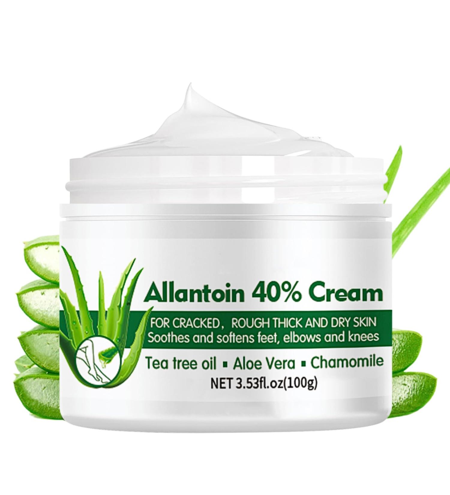 Urea Cream 40 Percent for Feet 40% Urea Cream for Cracked Heels and Dry Skin Aloe Vera Foot Cream with Tea Tree Oil Deep Moisturizing Callus Remover Nourishes Soften for Feet/Knees/Hands/Elbows - Buy Online on SooperMarket.com
