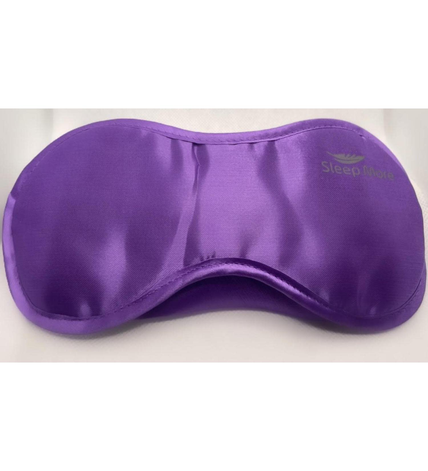 Sleep More Large-XL Sleeping Mask for Men or Women with Free Purple Satin Bag - Natural Rest Aid for Insomnia - Buy Online on SooperMarket.com
