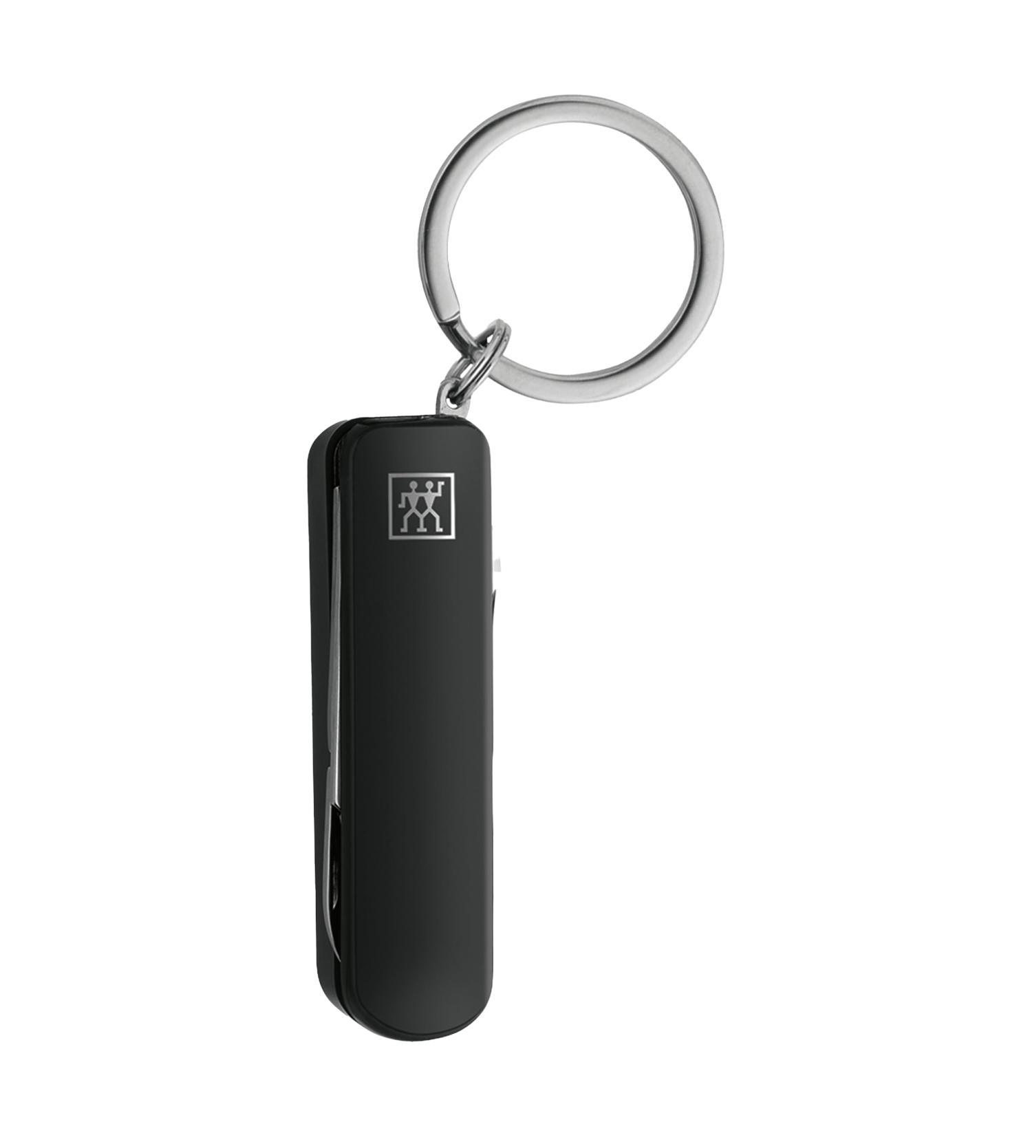 ZWILLING Travel-Sized Manicure Multi-Tool with Keyring - Stainless Steel 60 mm Black | International Shipping Available - Buy Online on SooperMarket.com