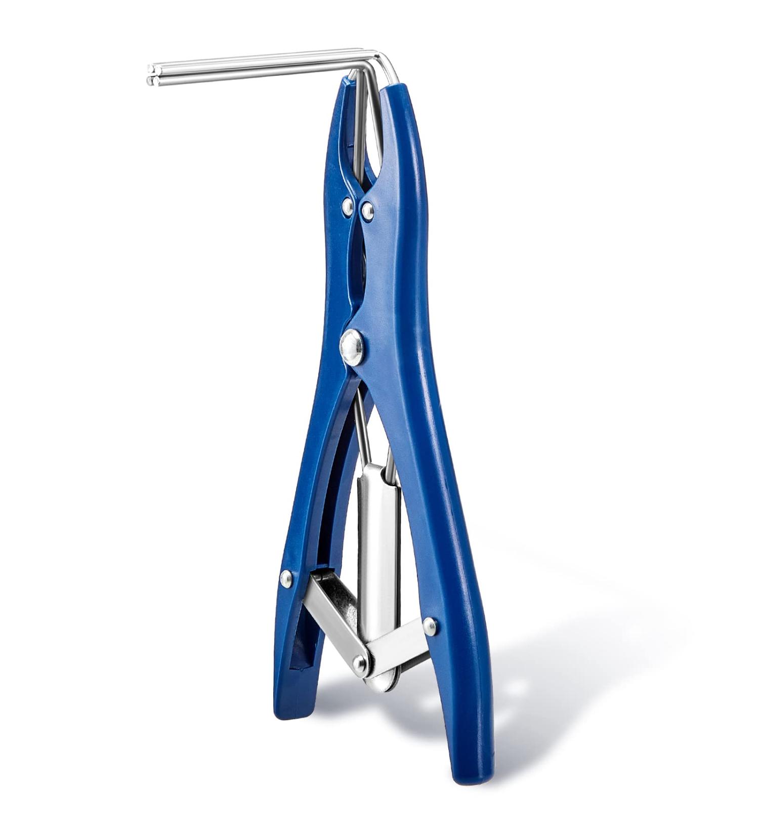 Minatee Balloon Expansion Pliers Tool - Blue Sequin Filling Pliers | Stainless Steel, DIY Balloon Decorating Tool for Sequins, Petals, Feathers | Home Party Supplies (Extended) - Buy Online on SooperMarket.com