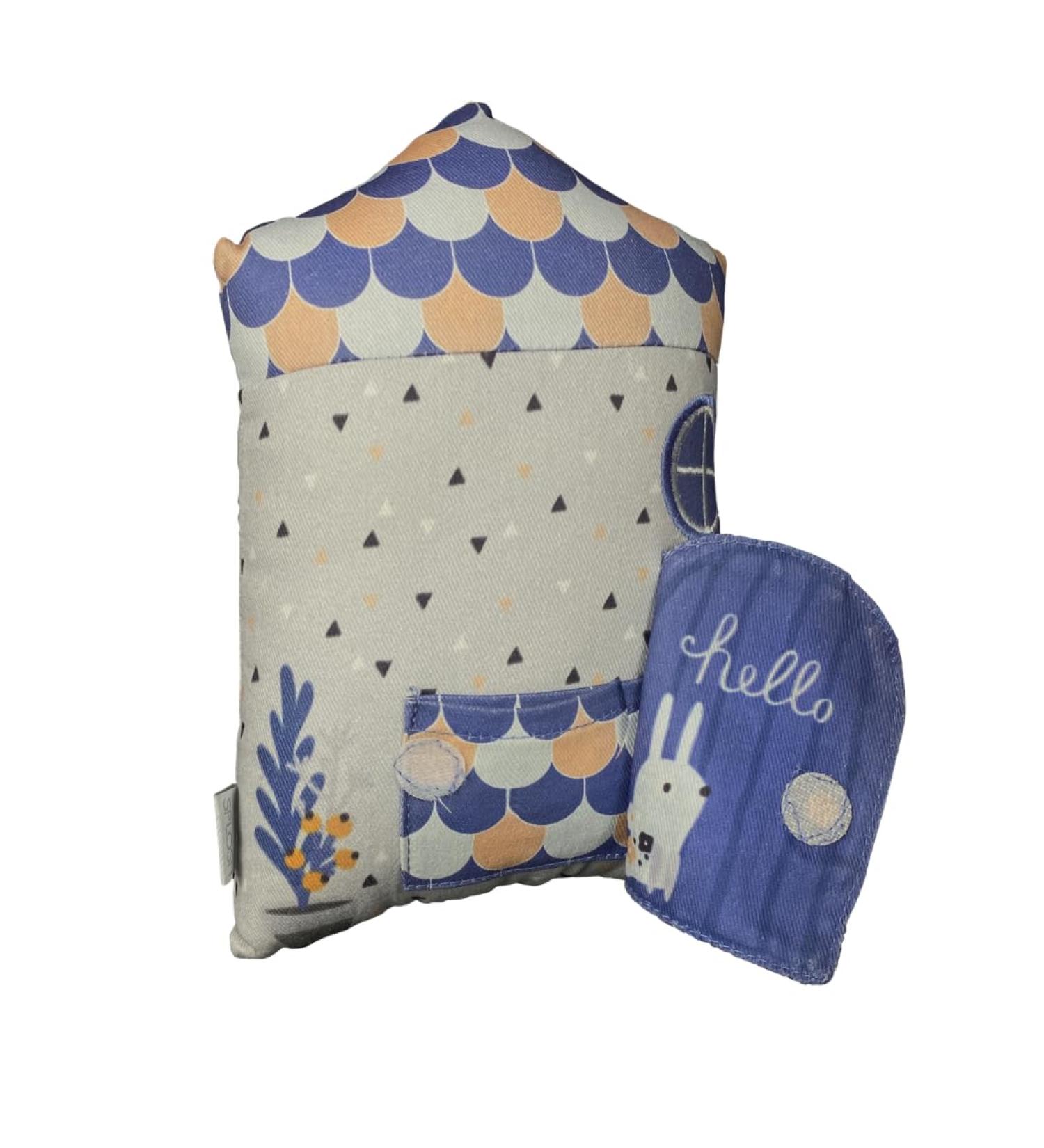Splosh Navy Tooth Fairy House - Magical Pillow with Fairy Door for Lost Teeth, Perfect Gift for Kids and Toddlers - Buy Online on SooperMarket.com