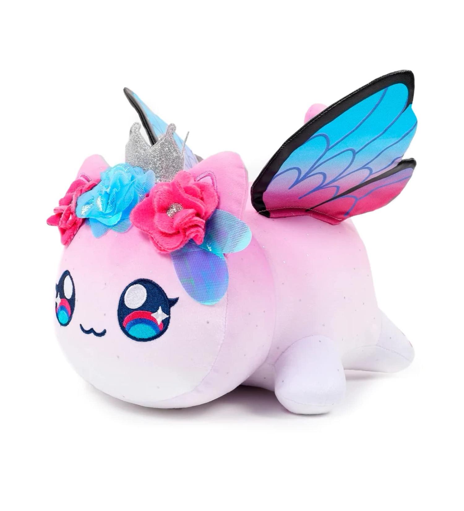 Meemeows Cat Food Plushies Aphmau Meemeows Plush Aphmau Surprise Meemeows Plush Aphmau Plushies Meemeows Cat Plush Cute Anime Cartoon Cat Stuffed Animal Figure Toy Plush Pillow Gift For Fans Kids Fairy Cat