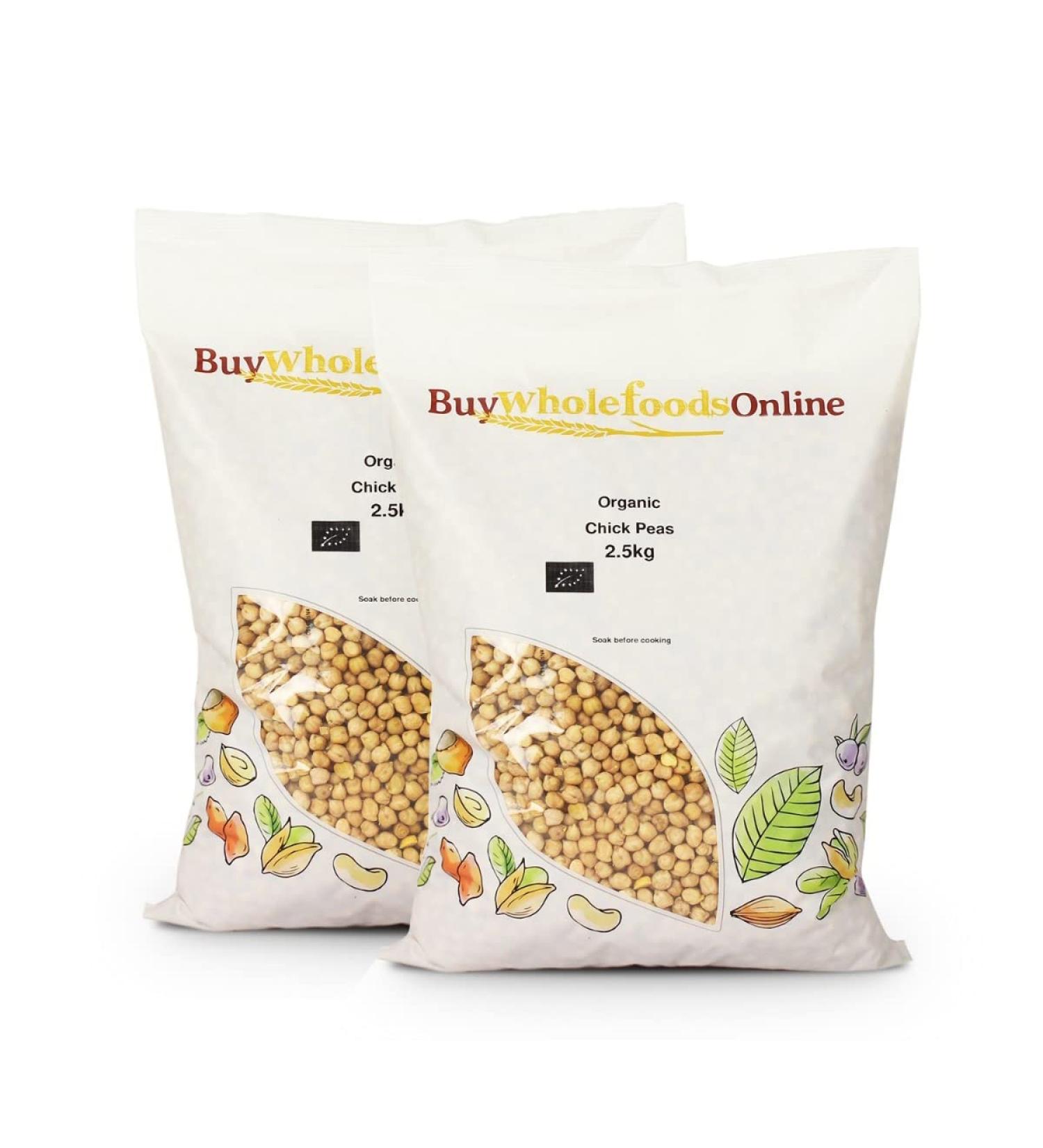 Organic Chickpeas 5kg (BWFO) - Buy Online on SooperMarket.com