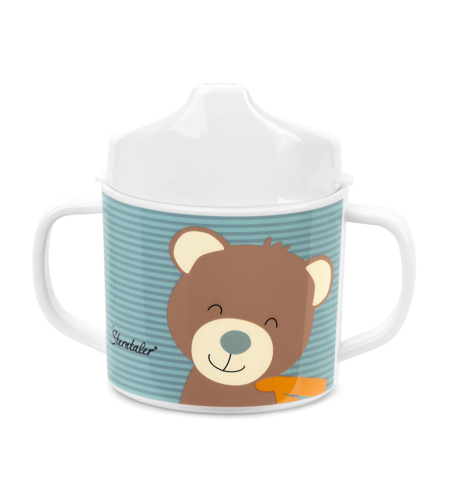 Sterntaler Bear Ben Handle Cup with Drinking Attachment for Babies 6+ Months - 1 Piece - Buy Online on SooperMarket.com