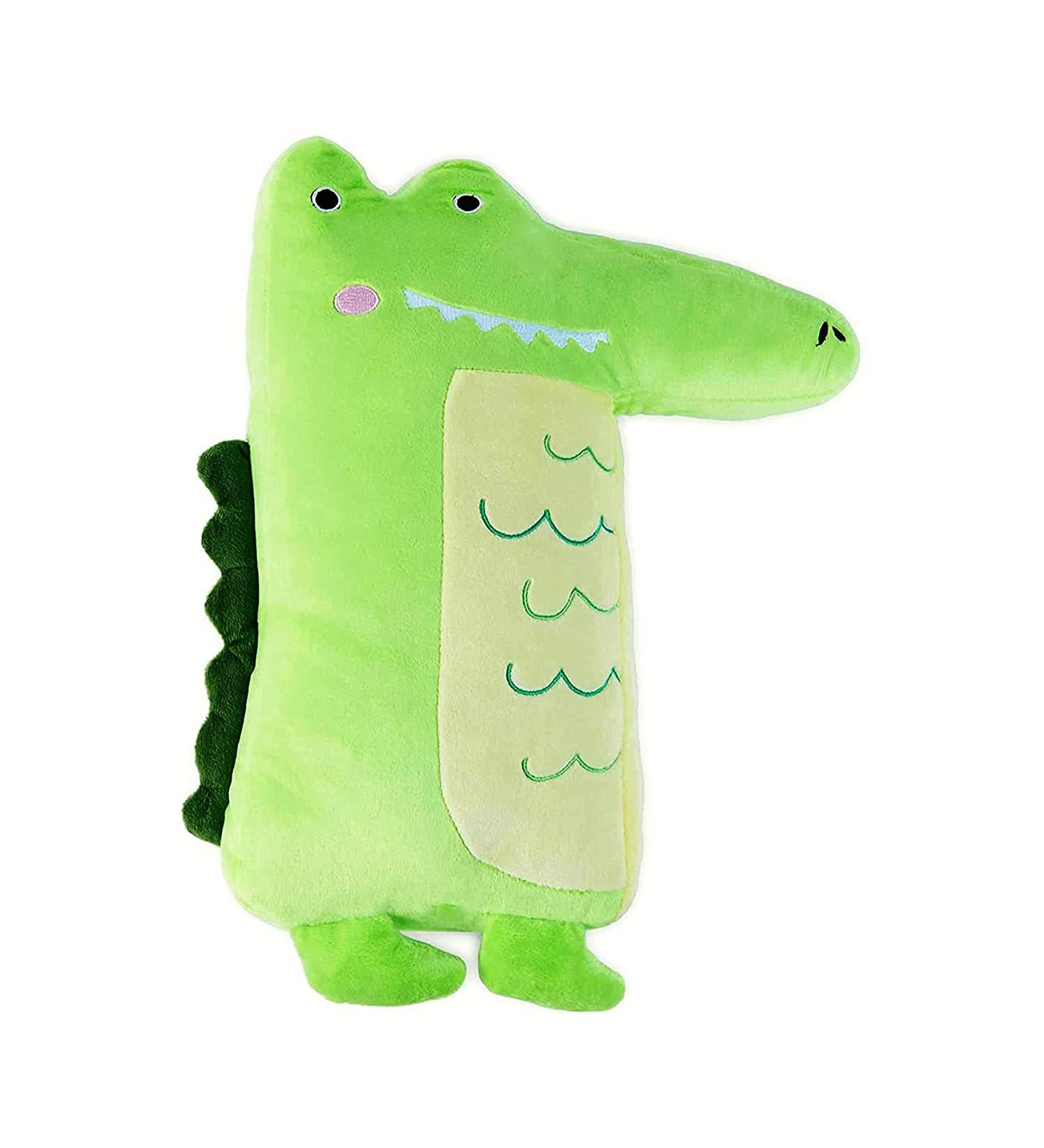 Crocodile Seatbelt Pillow for Kids Car Seat - Toddler Shoulder Pad & Baby Head Rest Strap Cushion - Buy Online on SooperMarket.com