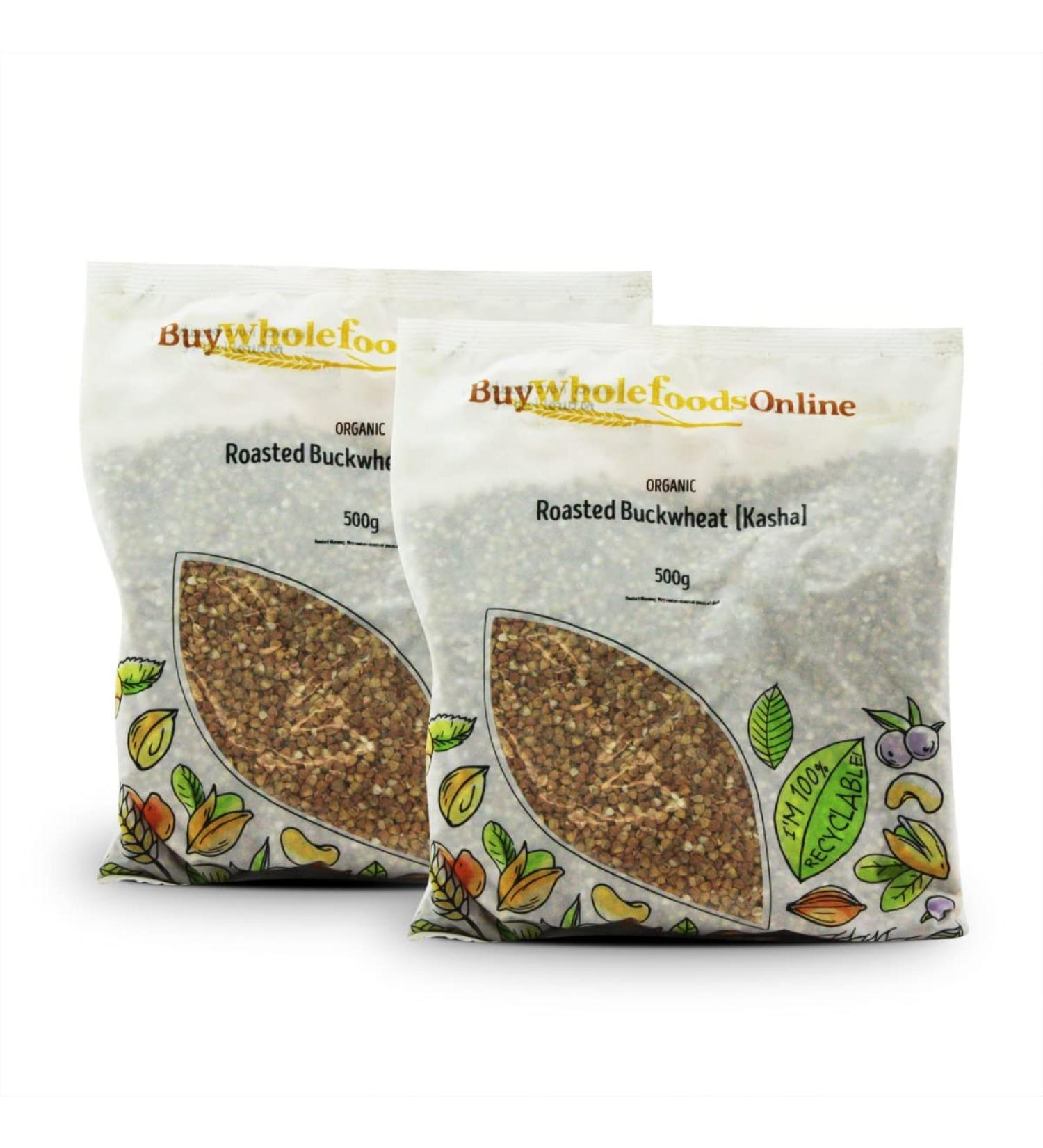 Organic Buckwheat Roasted Kasha 1kg (BWFO)