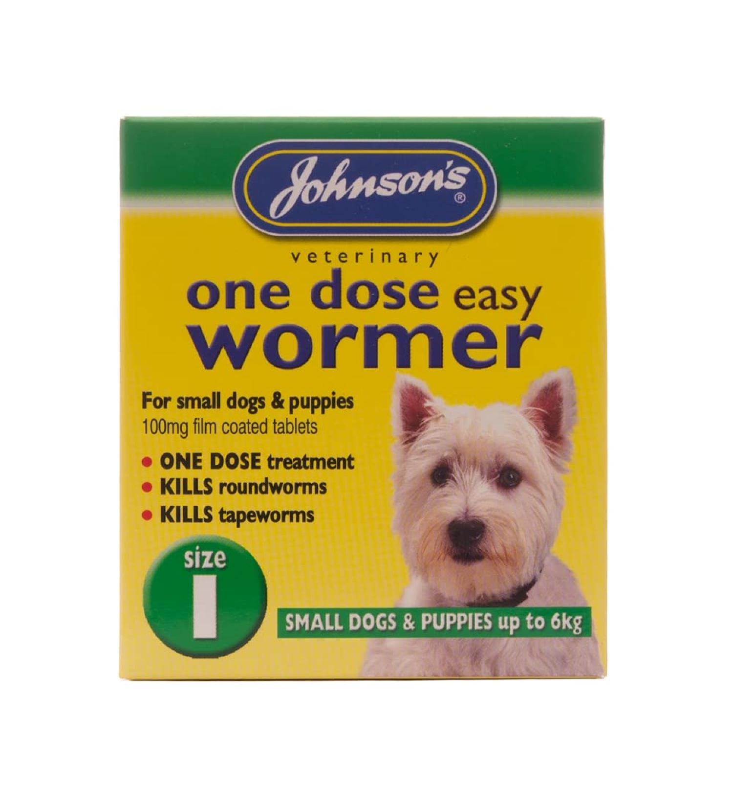 Jvp Dog Easy Dose Wormer - Size 1 Small Breeds 3 Tablets