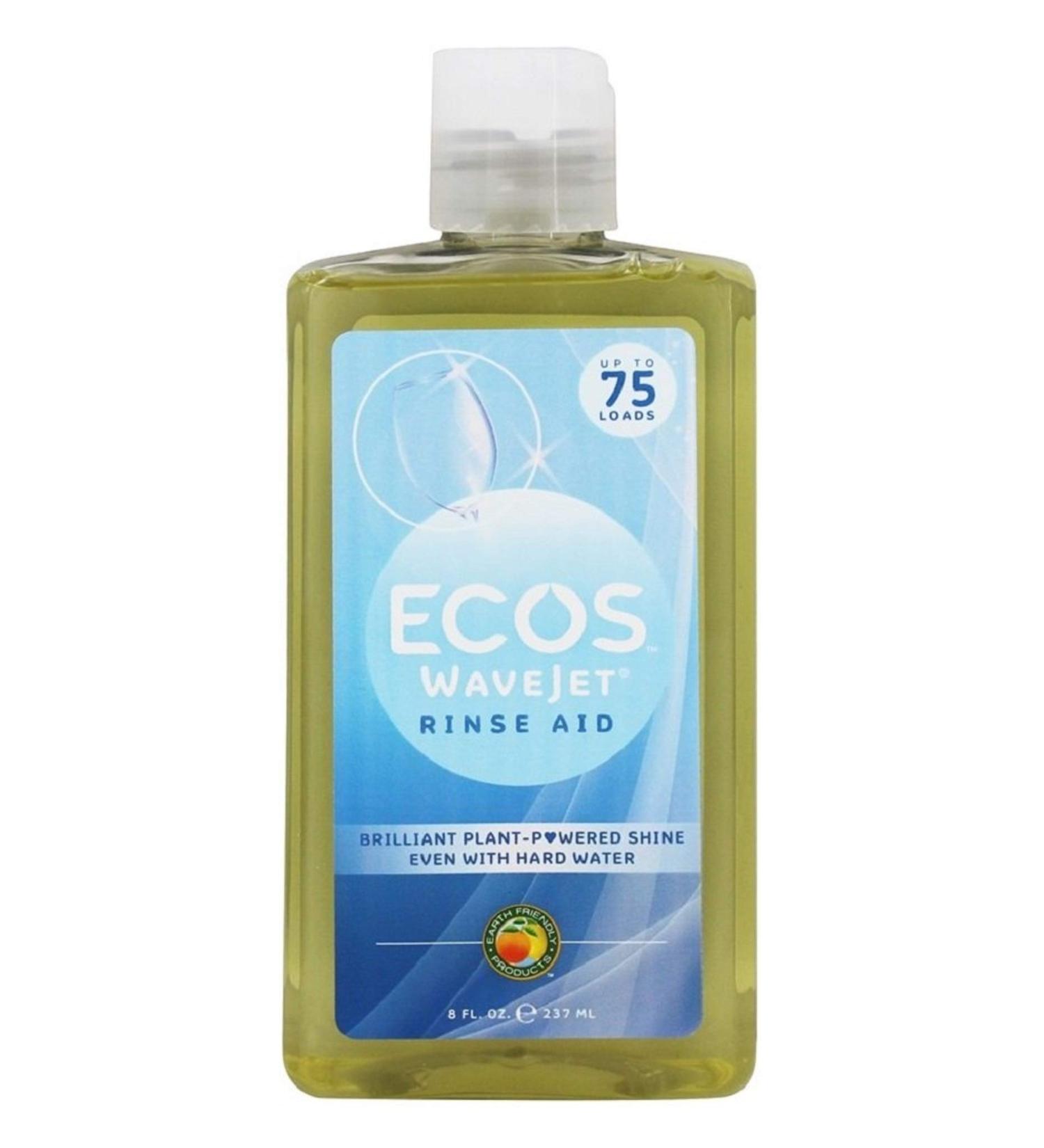 Ecos WaveJet Rinse Aid,8 fl oz 8 Fl Oz (Pack of 1)