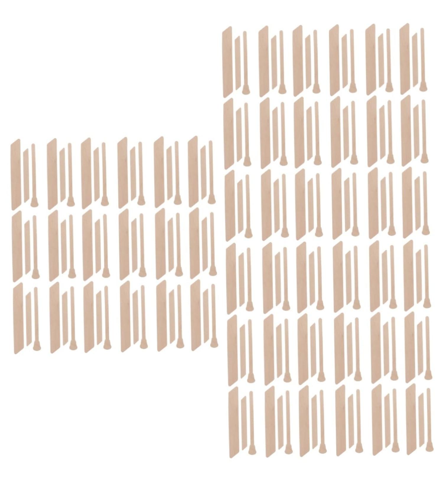 Buy Beavorty 450pcs Wax Stick for Hair Removal | Premium Wooden Manicure Tools for Smooth Skin - Fast International Shipping - Buy Online on SooperMarket.com