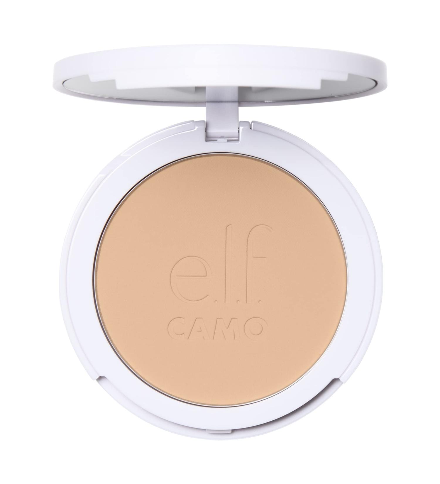 e.l.f. Camo Powder Foundation Light 210 N - Primer-Infused Long-Lasting Coverage (0.28 oz) - Buy Online on SooperMarket.com