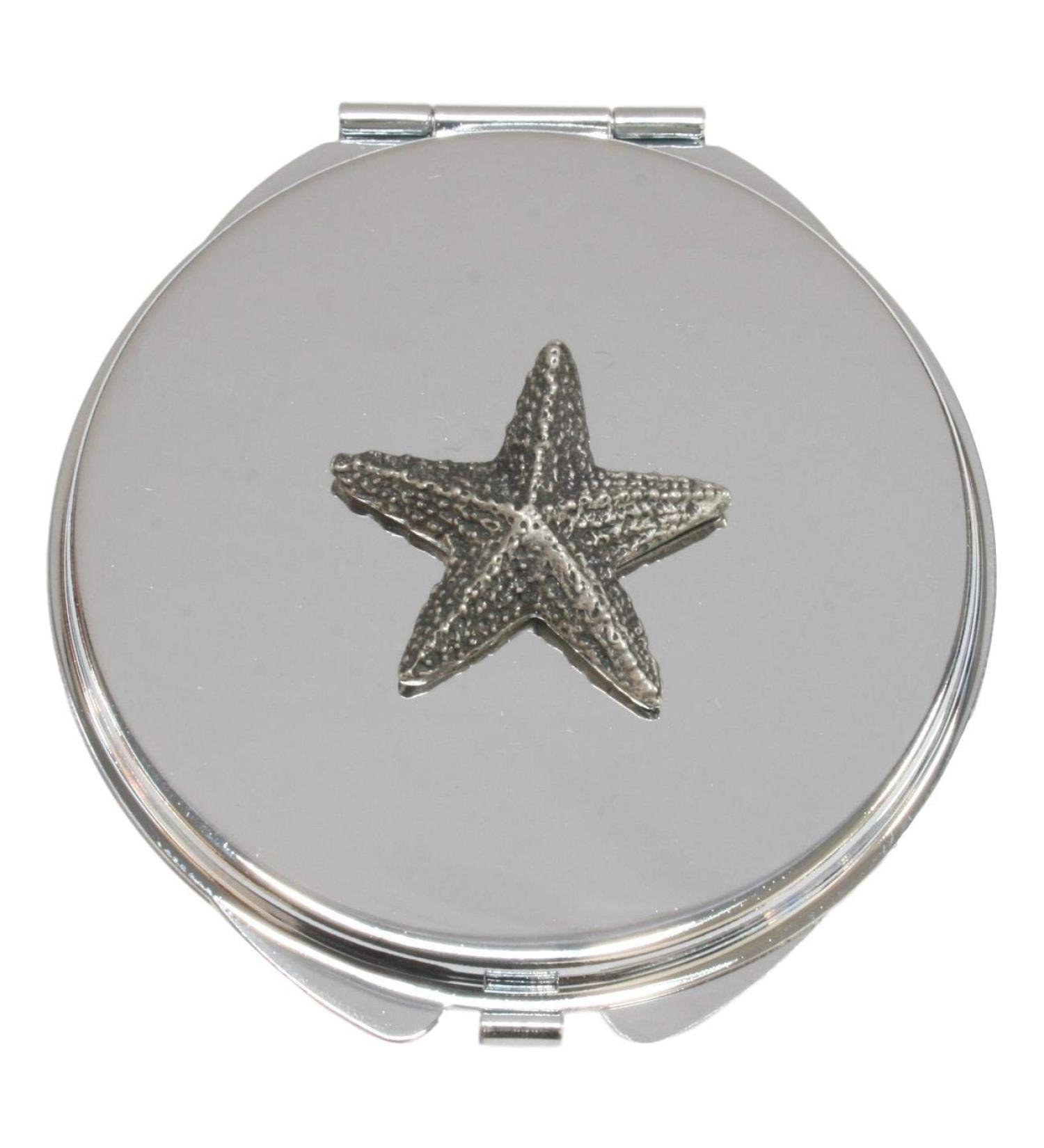 Starfish Compact Mirror Handbag Gift With Free Engraving 427 - Buy Online on SooperMarket.com