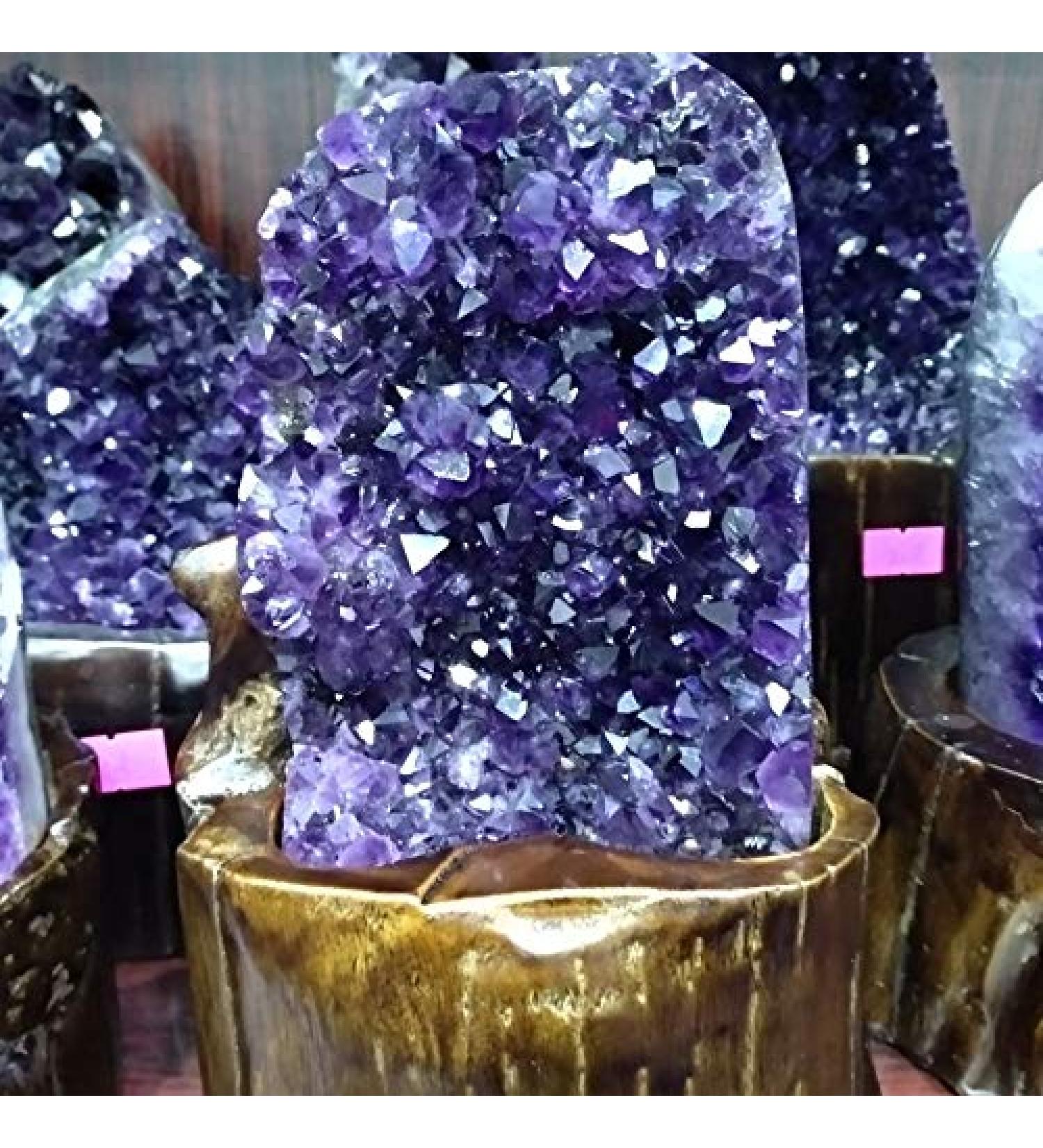 Amethyst Quartz - Uruguayan - Crystals - Gemstones - s - Minerals Raw Stones and Minerals FUZEGRDLI - Buy Online on SooperMarket.com