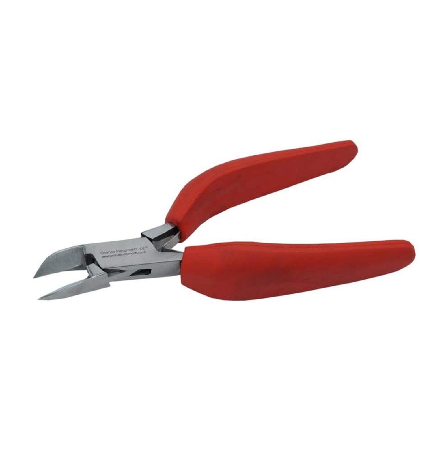 Toe nail clippers Cutters Nippers Scissors Ingrown Thick Nails RED fingernails Podiatrists Podiatry Chiropodist Chiropody Tool 6" Men Elderly Medical Grade Professional Fungus arthritis Long handle - Buy Online on SooperMarket.com