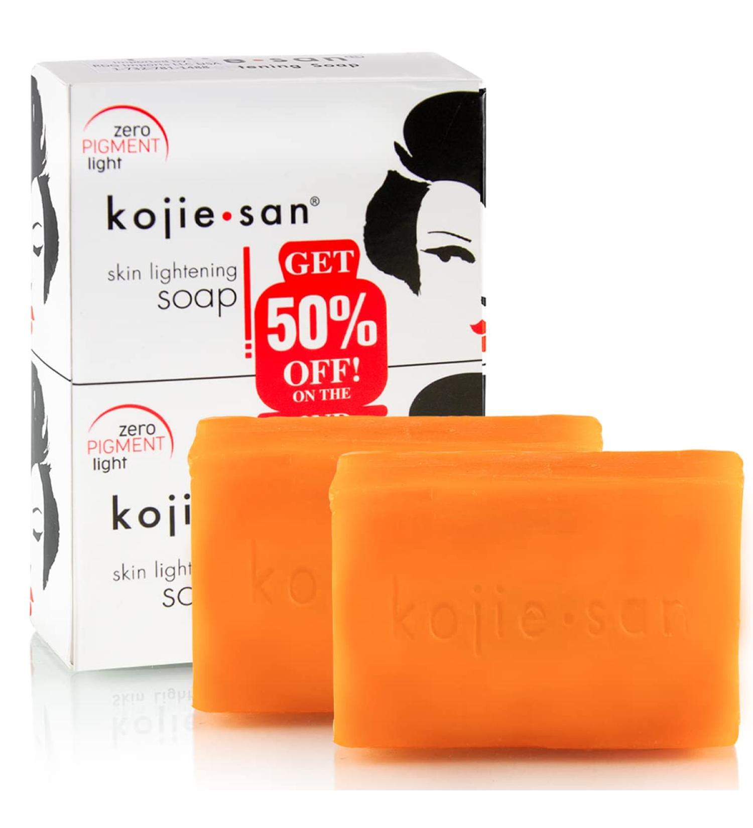 Kojie San Skin Lightening Kojic Acid Soap 135g - Set of 2 - Buy Online on SooperMarket.com