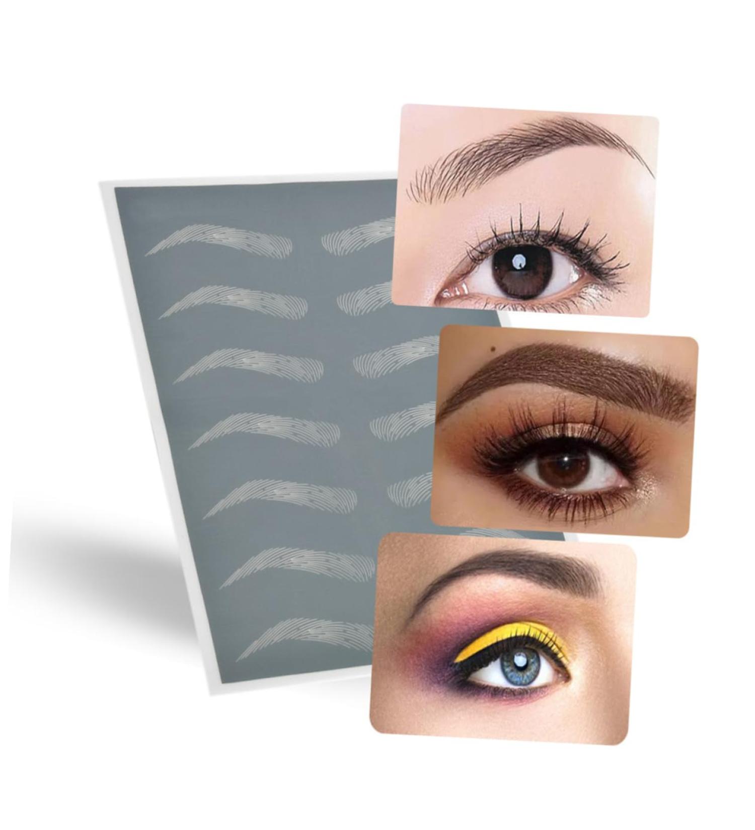 Hemoton 1 Sheet Eyebrow Microblading Eye Brow Practice Skin Eyebrow Training Skin Practice Tools - Buy Online on SooperMarket.com