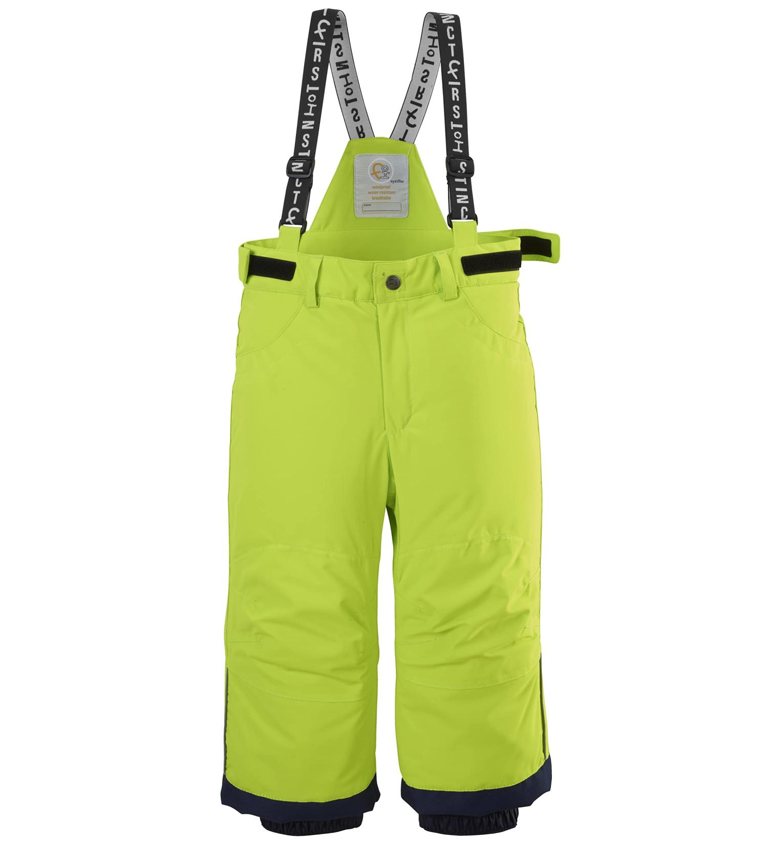 Buy Killtec First Instinct Unisex FISW 7 Mns Functional Ski Pants - Lime 86-92 EU | International Shipping Available - Buy Online on SooperMarket.com