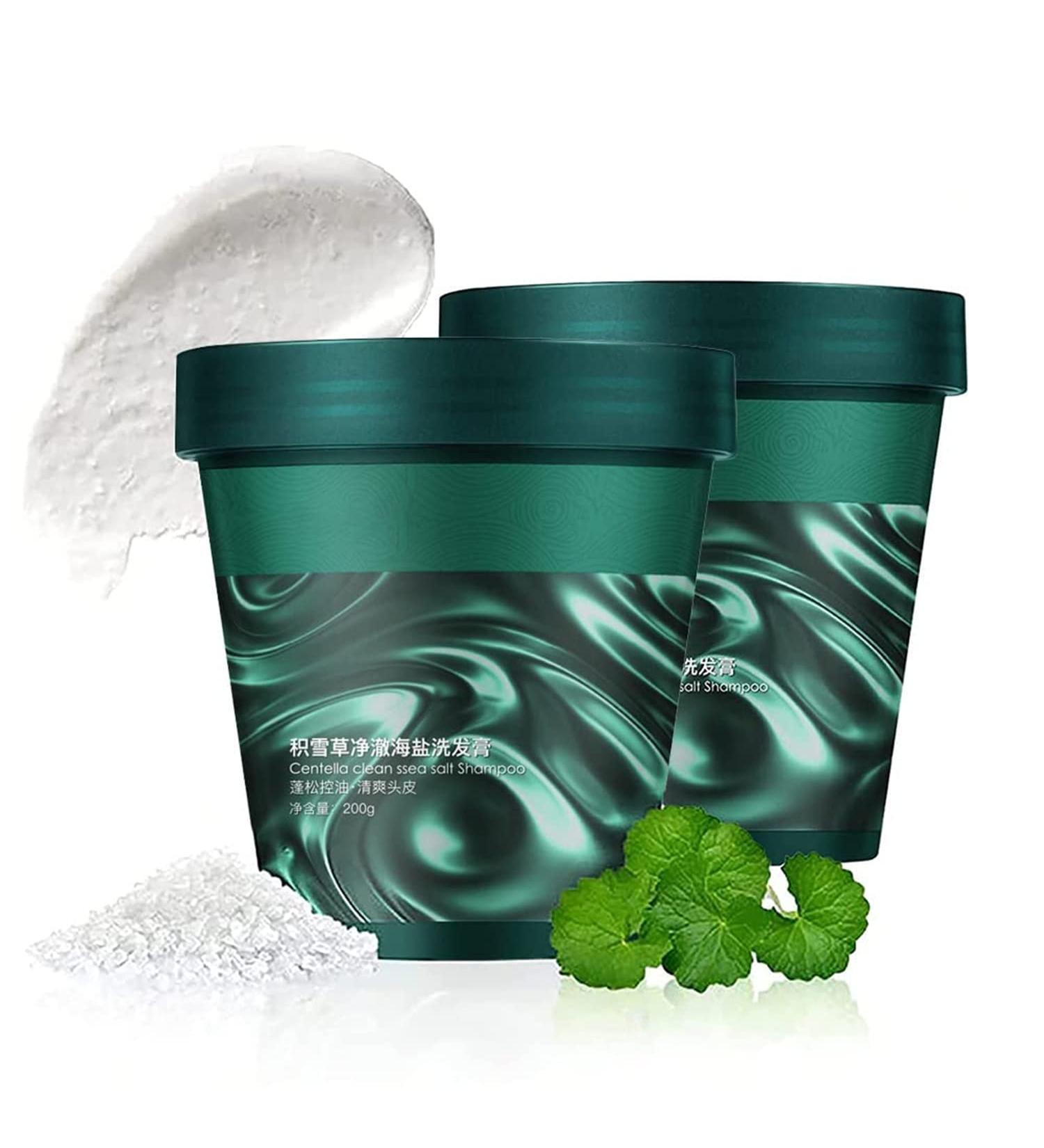 Haripure Regrowth Centella Purifying Scalp Scrub Nourishing Sea Salt Hair Exfoliator (2 PCs) for Balanced Smooth Hair International Shipping Available - Buy Online on SooperMarket.com