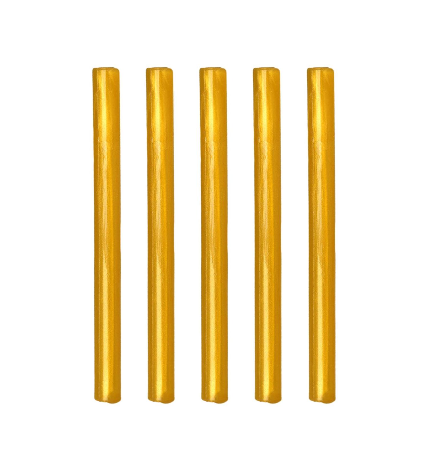 NPYQ 5-Part Adhesive Gun Poachic Set | Ideal for Mini Adhesive Guns Wedding Invitations Cards & Crafting - Glittering Seal Wax & Pencils - Buy Online on SooperMarket.com