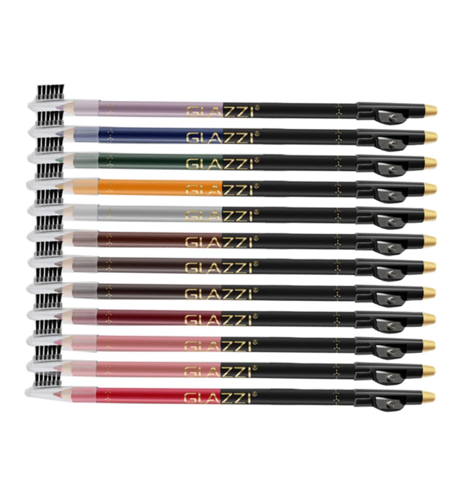 Mikinona 12pcs Lip Liner Eyeliner Waterproof Eyebrow Pencil Eyebrow Liner Plastic Makeup Pen Water Proof - Buy Online on SooperMarket.com