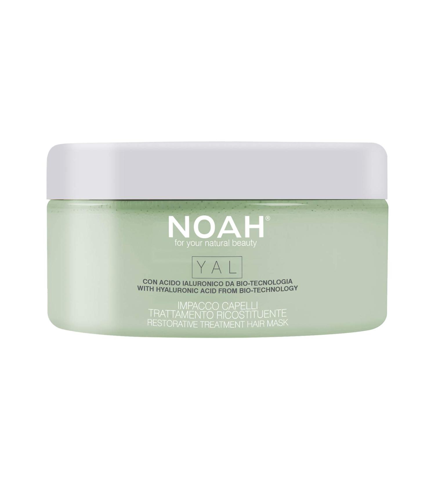 Noah Yal Restorative Hair Mask with Hyaluronic Acid | 200ml for Damaged & Dry Hair - Buy Internationally - Buy Online on SooperMarket.com