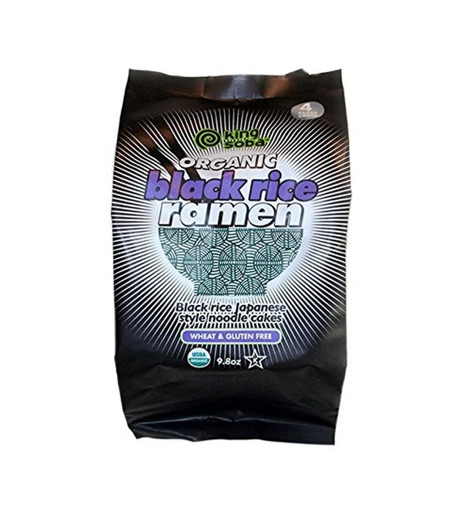 King Soba Organic Black Rice Ramen Noodles 280 g - Buy Online on SooperMarket.com