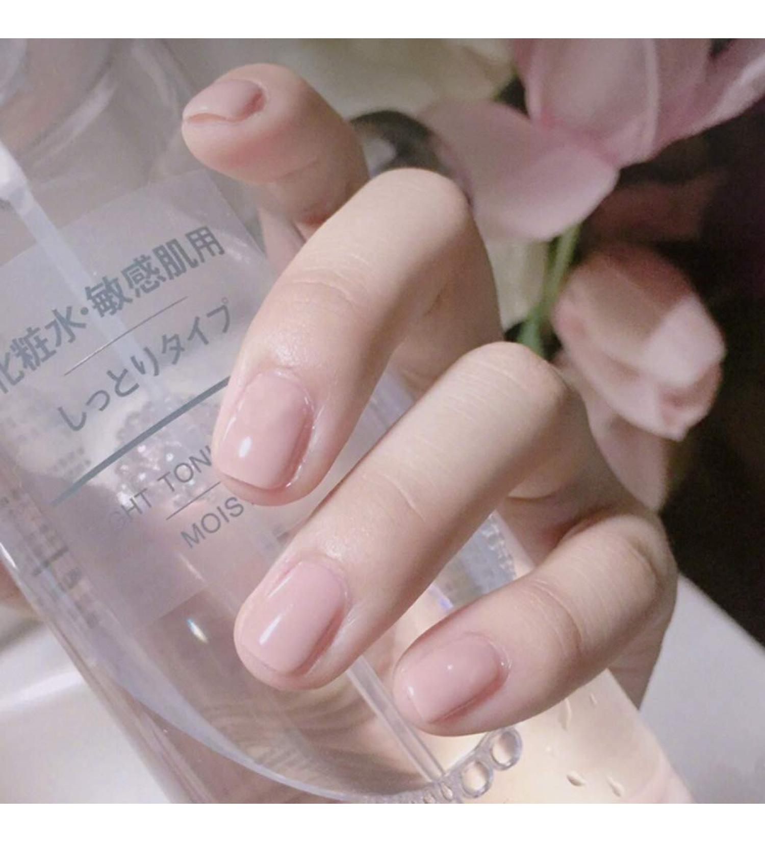 Brishow Pink Short False Nails - 24pcs Natural Acrylic Stick-On Full Cover for Women & Girls | International Shipping - Buy Online on SooperMarket.com