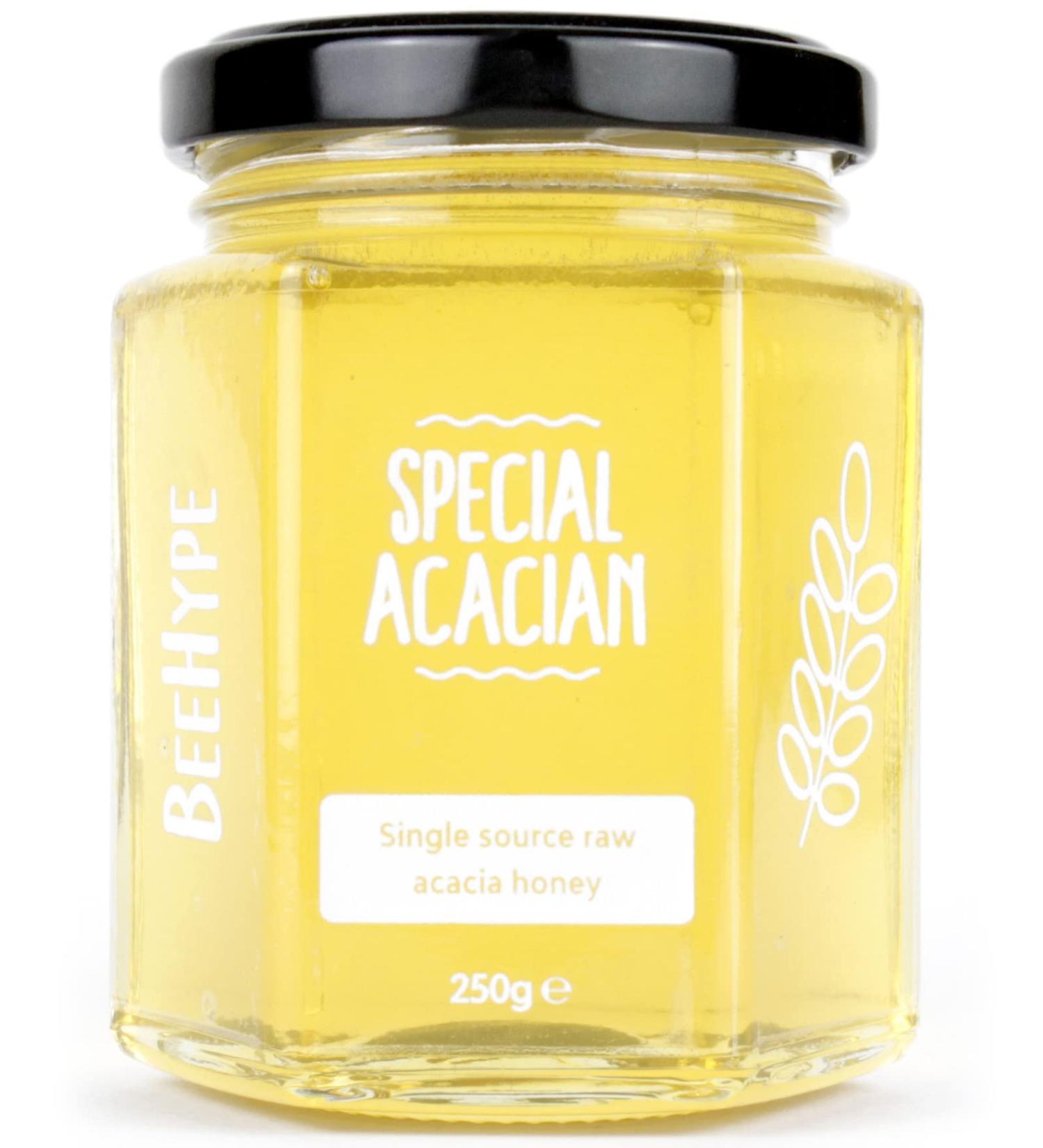 BeeHype Special Acacian - 100% Pure Luxury Acacia Raw Bee Honey - 250g Special Acacian 250 g (Pack of 1) - Buy Online on SooperMarket.com