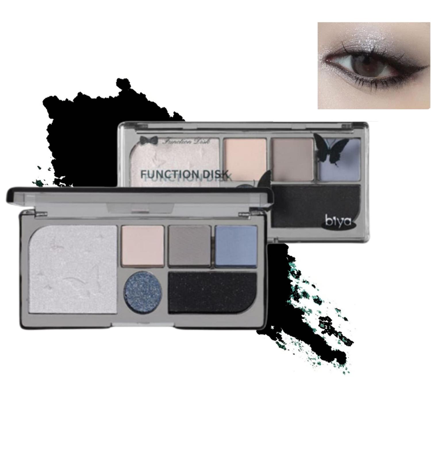 Smoky Eye Shadow Palette - Matte & Pearlescent Waterproof Eyeshadow for Long-Lasting Cool Daily Makeup - Buy Online on SooperMarket.com