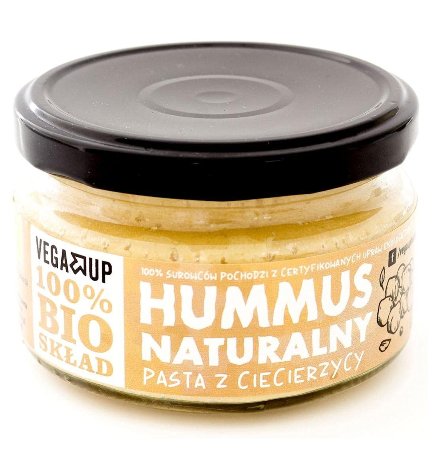 Natural hummus bio 190 g - vega up