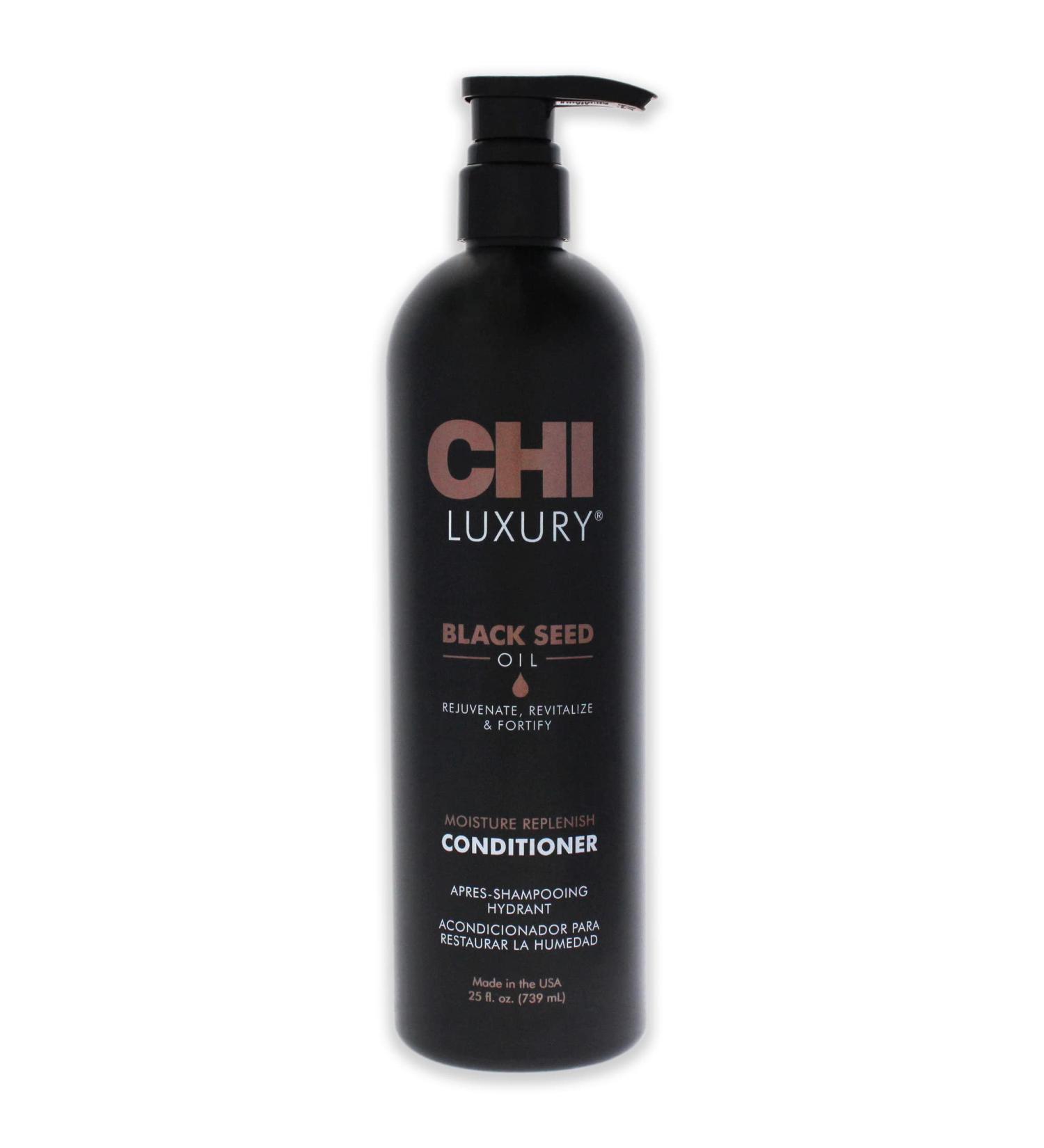 CHI Luxury Black Seed Oil Moisture Replenish Conditioner - 25 Fl Oz (Pack of 1) - Buy Online on SooperMarket.com
