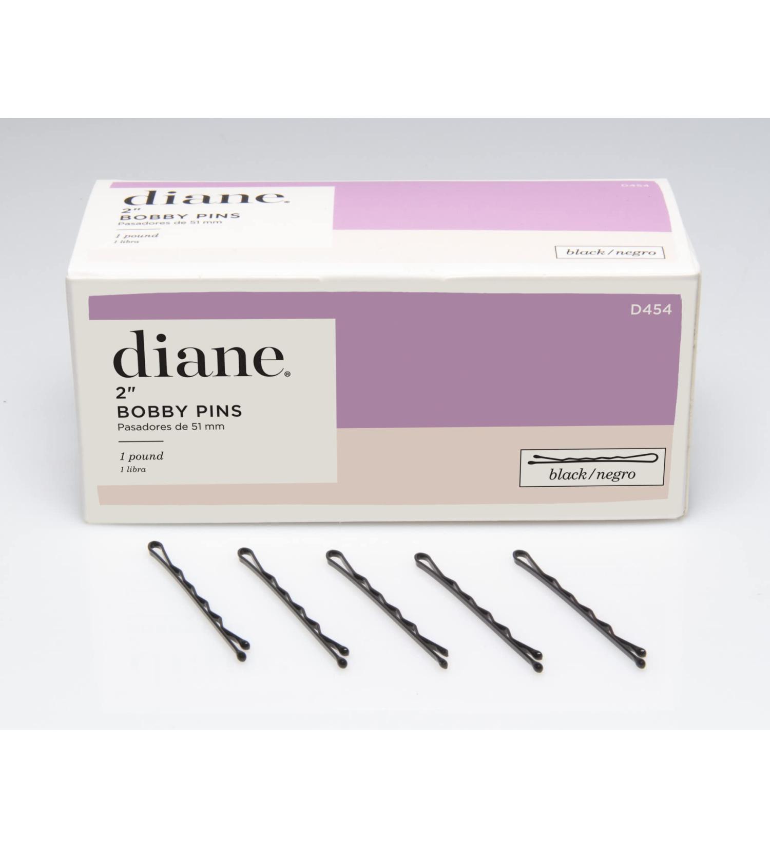 Diane Bobby Pins Black 600 Count - 1 Lb. Pack - Approximately 600 Pins - Buy Online on SooperMarket.com