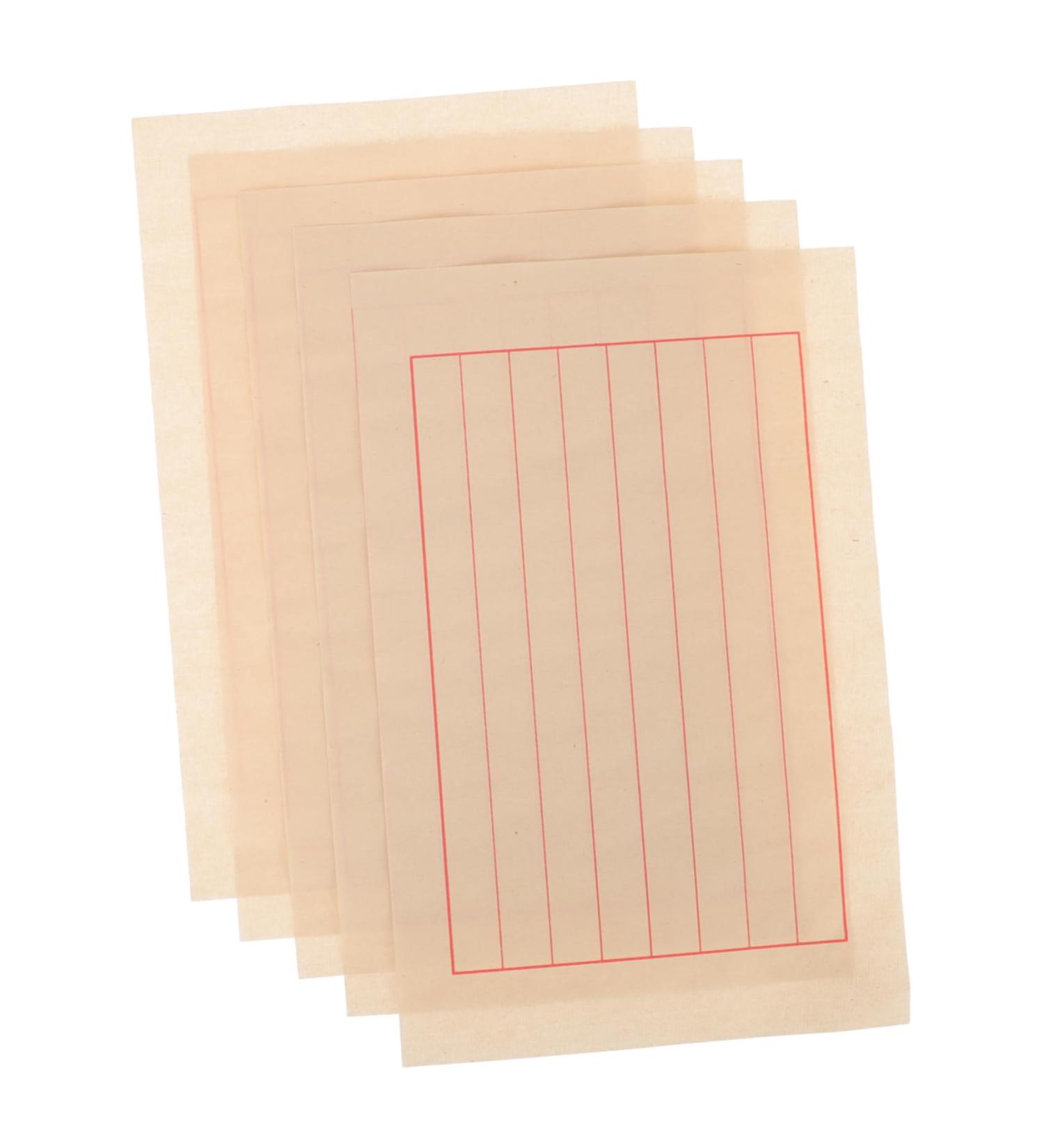 Lurrose 50 Sheets Rice Paper Writing Brush Calligraphy Ink As Shown 29x19cm - Buy Online on SooperMarket.com