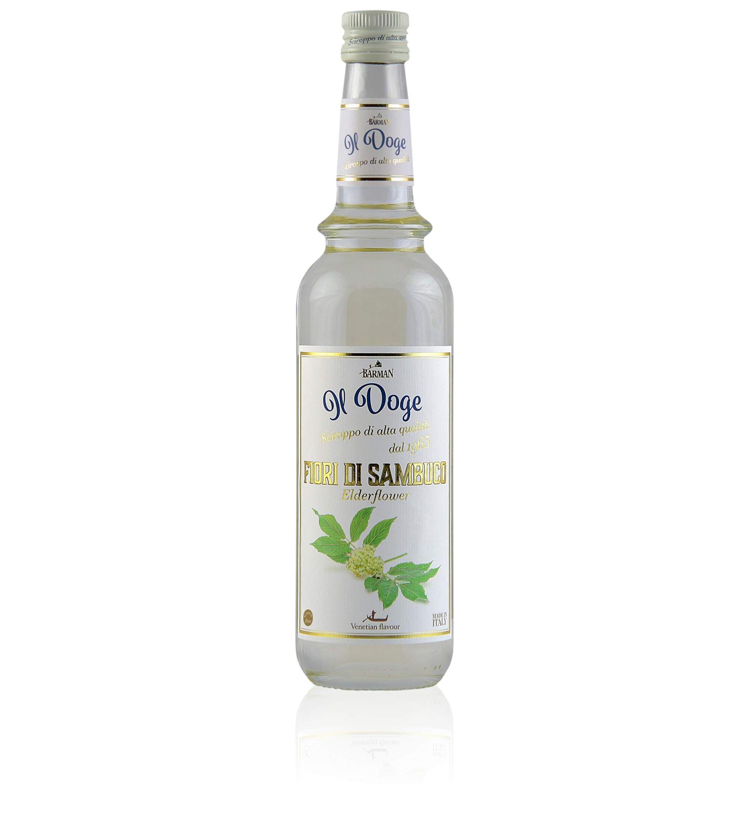 BARMAN IL DOGE Elderflower Syrup 70cl - Buy Online on SooperMarket.com