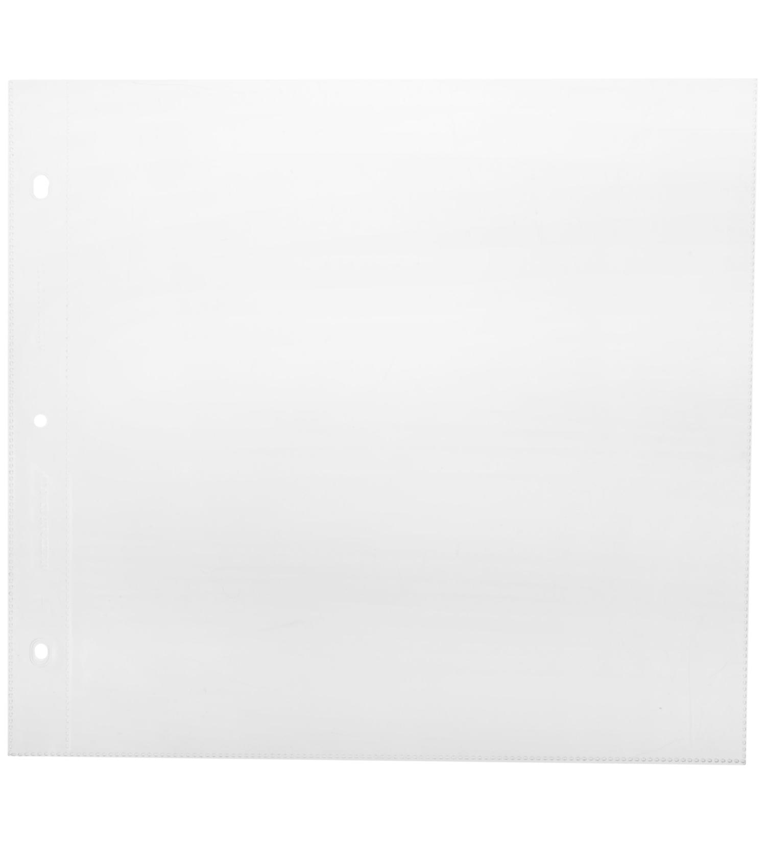American Crafts 76711 12-Inch by 12-Inch Page Protectors