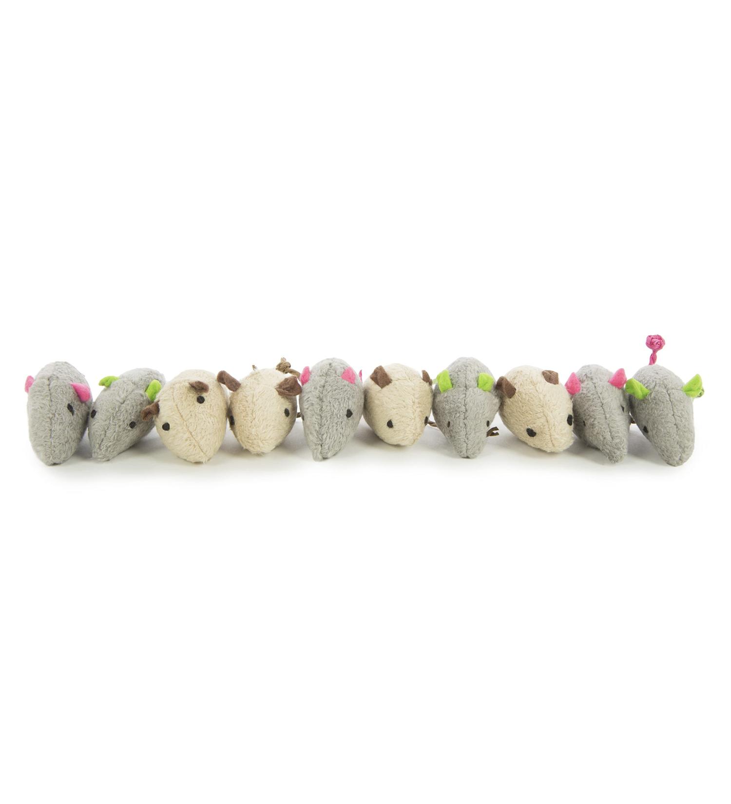 SmartyKat Skitter Critters Catnip Cat Toys Value Pack - 10 Count (Model 9085) - Buy Online on SooperMarket.com