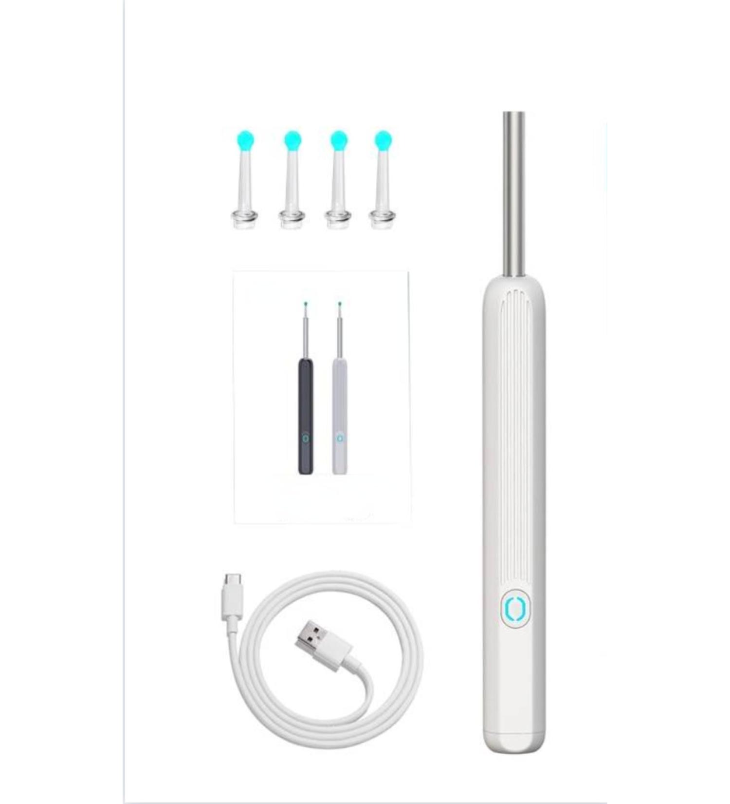 ZELLYA Visual Earpick Intelligent Ear Picking Tool - White - Model 0871 - Buy Online on SooperMarket.com