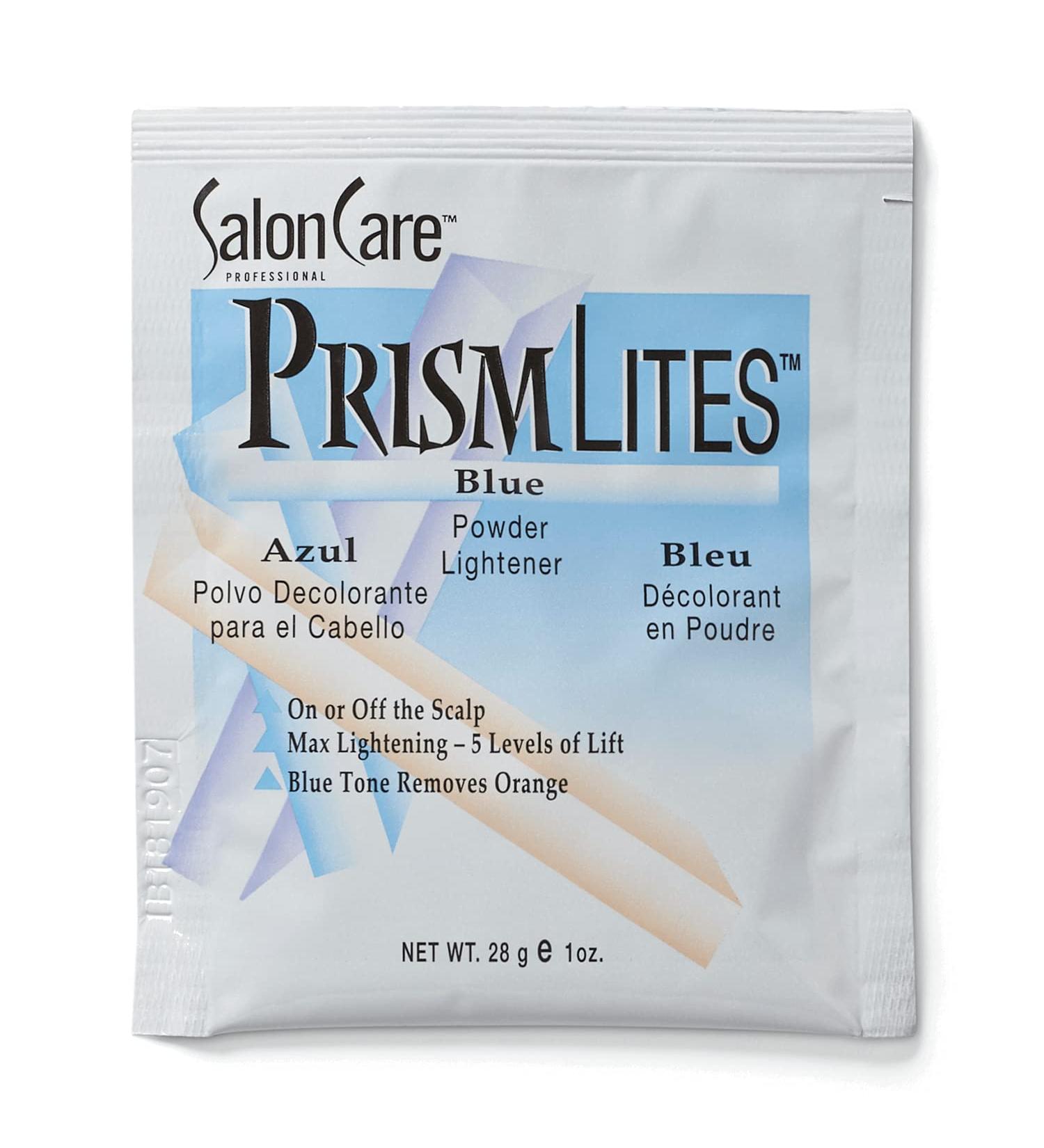 Salon Care Prism Lites Blue Powder Lightener 1 oz - Professional Hair Bleaching Solution - Buy Online on SooperMarket.com